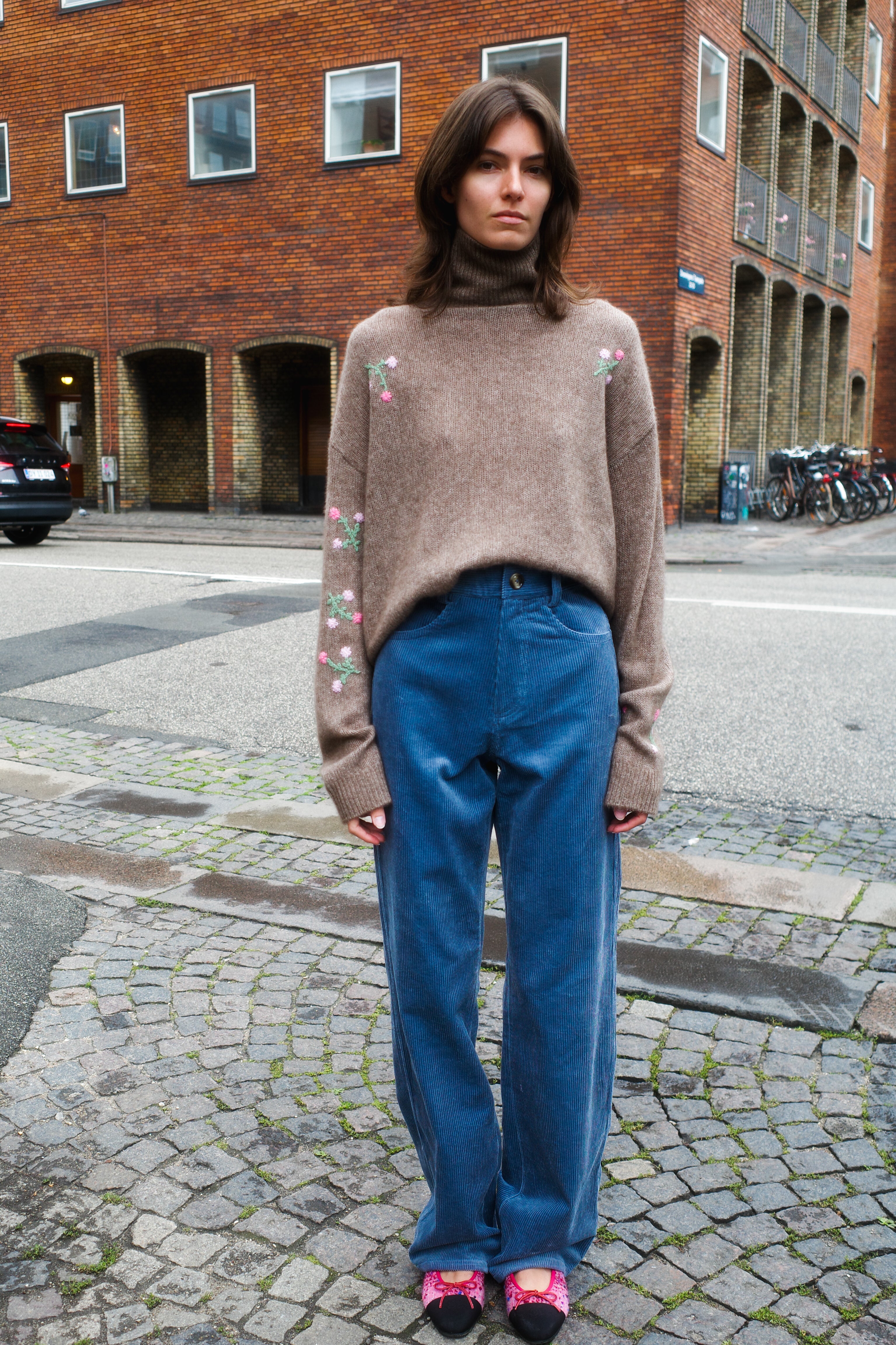 Annika Pants - Dove Blue