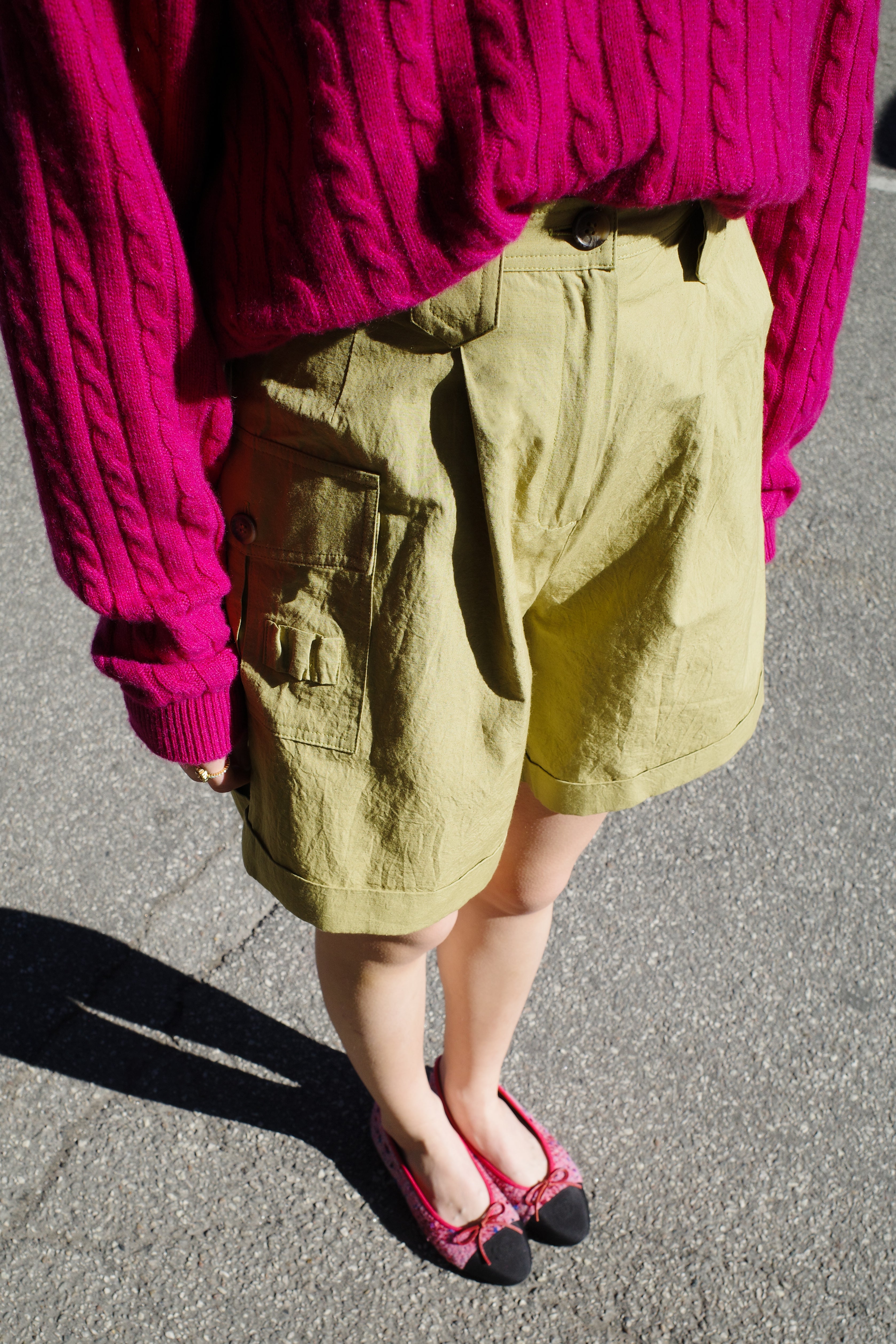 Beatrice Shorts - olive