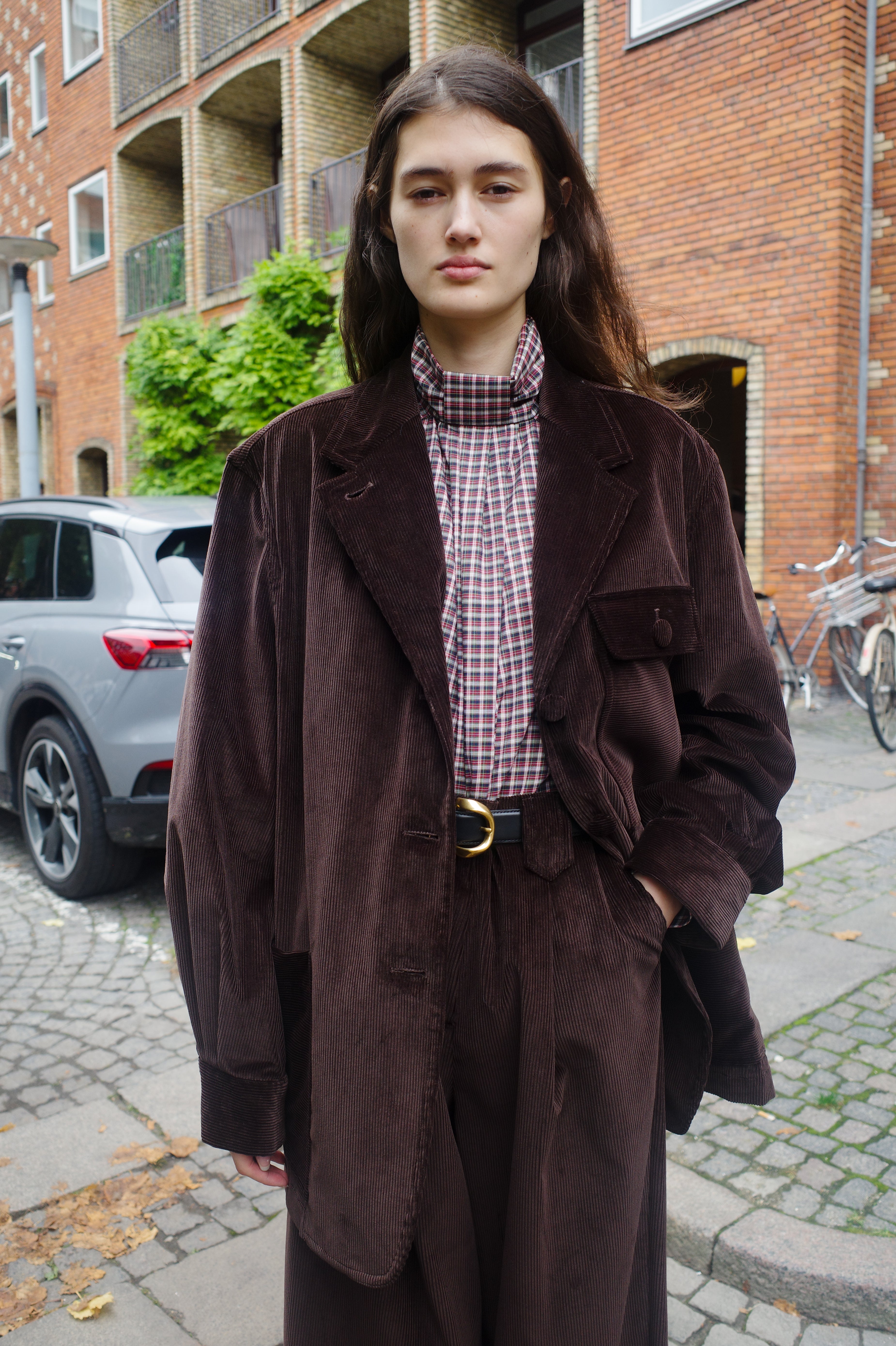 Frederik Jacket Corduroy Cotton Brown Cord