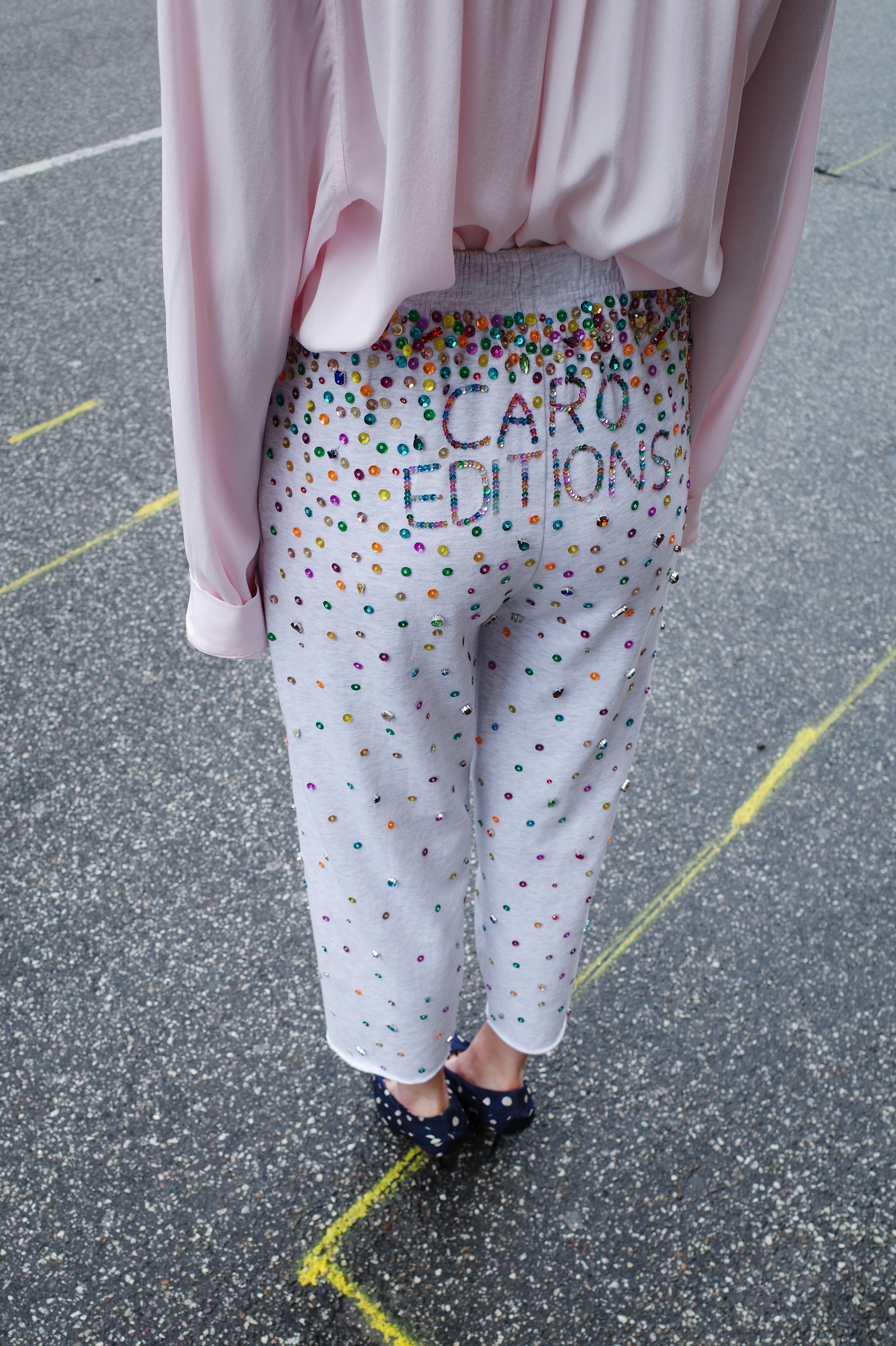 Sweat Pants - Rainbow Diamonds