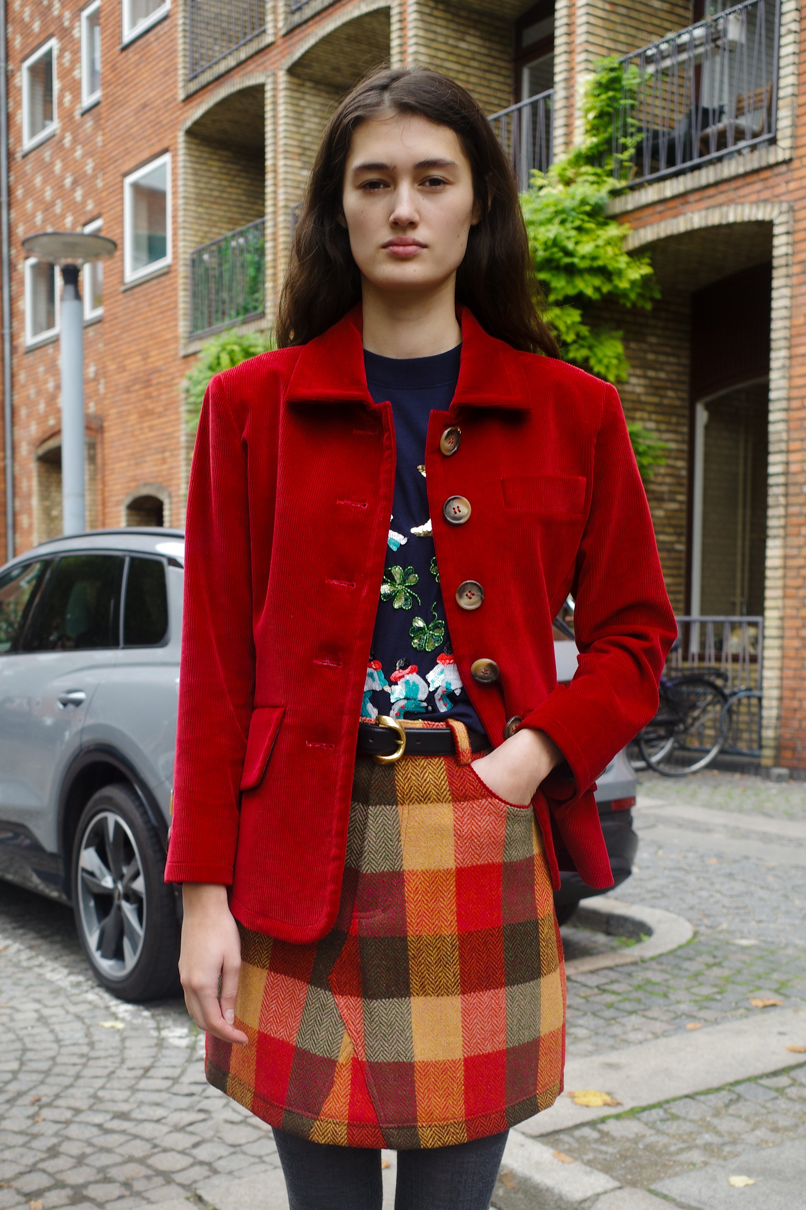 Violet Jacket - One of a kind