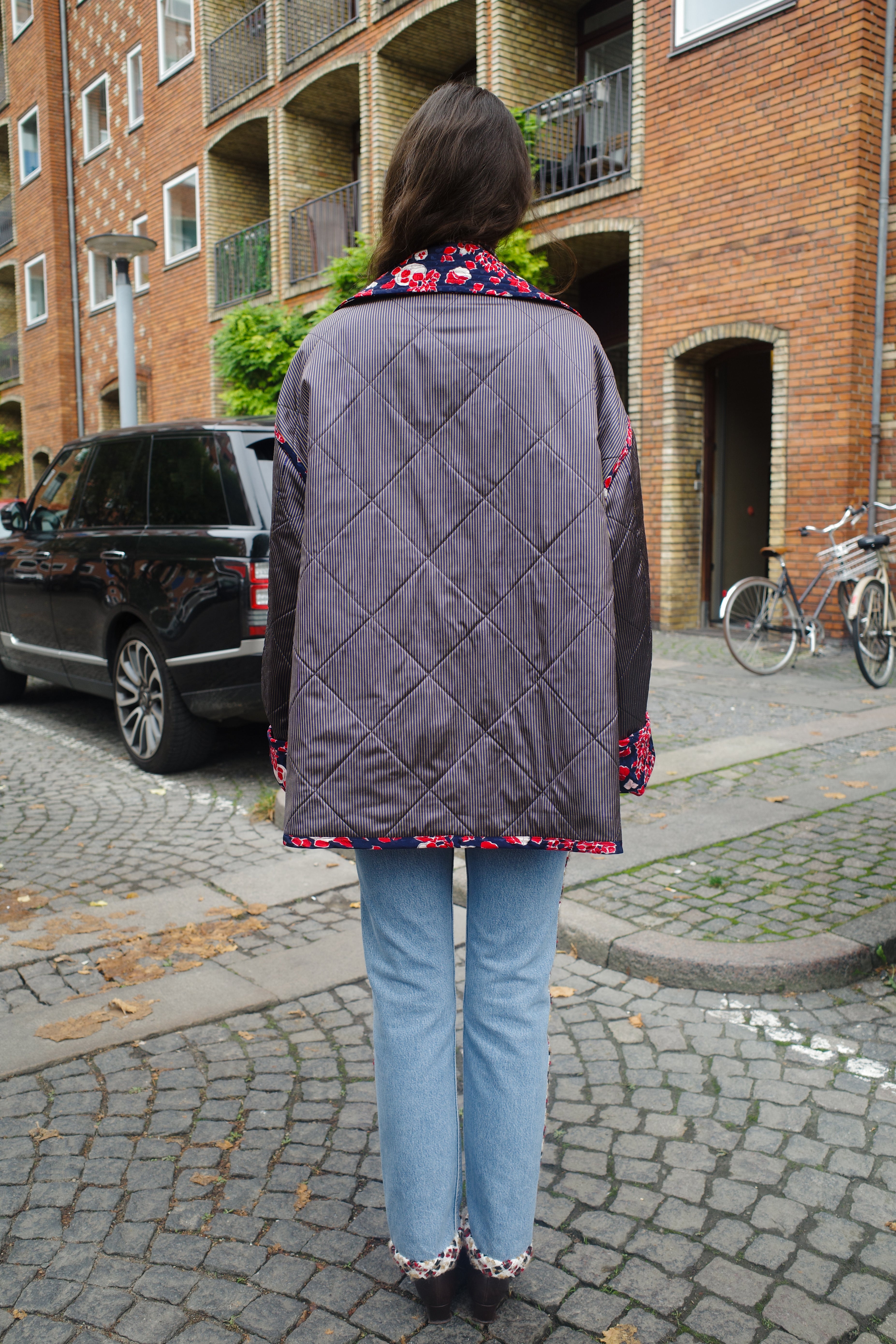 Alma quilted silk jacket