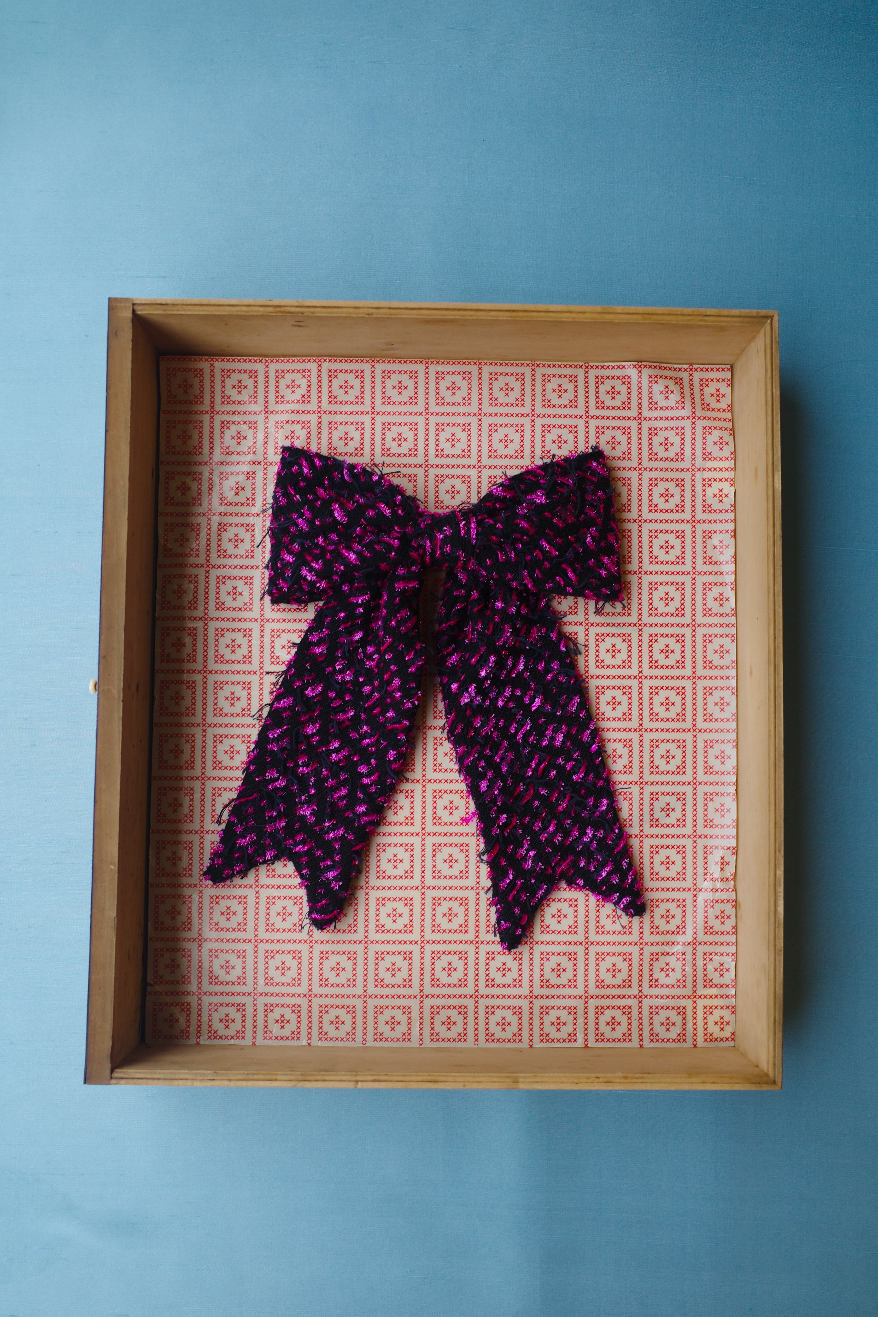 Caro Silk Bow Barrette