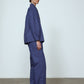 The Hannah shirt is an oversized cotton poplin style. It has big sleeves and a button closing at the front.  Style it with matching Hannah pants or jeans, or wear it open over a t-shirt or tank top.  Material: 100% cotton.  The model is 179cm (5'10") and wears size S.