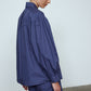 The Hannah shirt is an oversized cotton poplin style. It has big sleeves and a button closing at the front.  Style it with matching Hannah pants or jeans, or wear it open over a t-shirt or tank top.  Material: 100% cotton.  The model is 179cm (5'10") and wears size S.