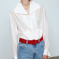 Nikita Blouse - Pale Pink Silk