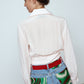 Nikita Blouse - Pale Pink Silk