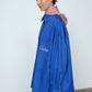 The Frederik Shirt is an oversized cotton style with big sleeves and an embroidered Caro logo on the front.  Style it open over a dress, tank top, or t-shirt or buttoned up on its own.  Material: 100% cotton.  The model is 179cm (5'10") and wears size S. Inspired by Frederik Bille Brahe. 