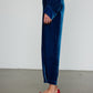 Caro Editions The Bonsai Pants are made in a luxurious silk velvet fabric with a heavy fall and feature an elastic band at the top.   Style them slightly pulled up to reveal the ankles, together with a matching Bonsai Shirt in Silk Velvet for parties, dinners, and special occasions.    Material: 80% Viscose, 20% Silk.