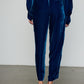 Caro Editions The Bonsai Pants are made in a luxurious silk velvet fabric with a heavy fall and feature an elastic band at the top.   Style them slightly pulled up to reveal the ankles, together with a matching Bonsai Shirt in Silk Velvet for parties, dinners, and special occasions.    Material: 80% Viscose, 20% Silk.