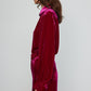 Caro Editions Bonsai Shirt is made in a luxurious silk velvet fabric with a heavy fall. The Shirt features long draped sleeves, a deep-cut oversized shirt collar, and buttons on the front.   Style it with jeans and a colorful belt, or match it with matching Bonsai Pants in Silk Velvet for parties, dinners, and special occasions. Material: 80% Viscose, 20% Silk.