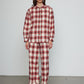 Caro Editions Hannah Pants are loose-fitted cotton flannel pants. The pants feature back pockets and cargo details on the side.  Style them with the matching Hannah Shirt or a classic t-shirt.