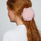 Caro Editions Rosie Hair Clip in Pale Pink Organza.