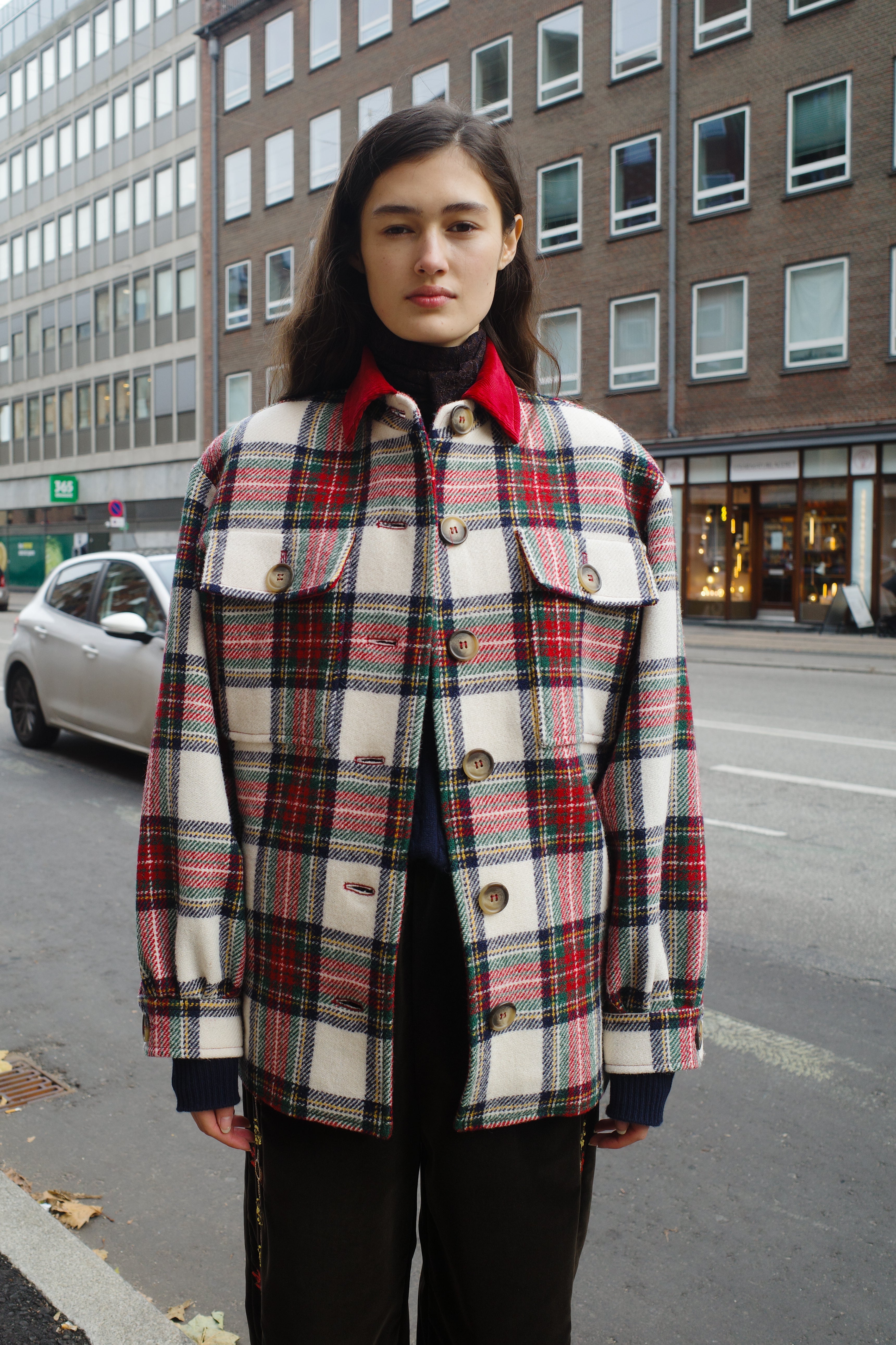 Asta Jacket - Harris Tweed Stewart