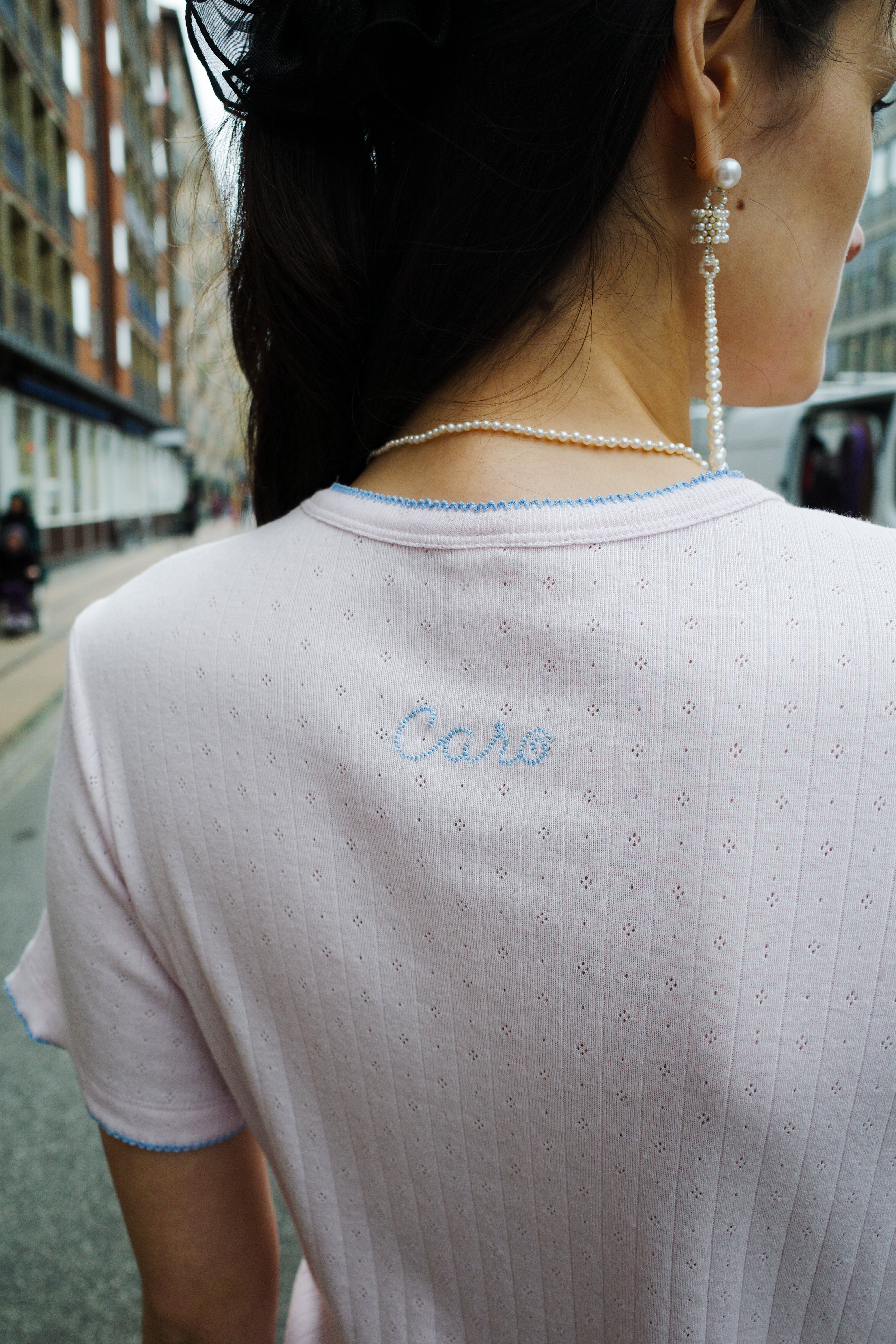 Caro T-Shirt - Pale Pink