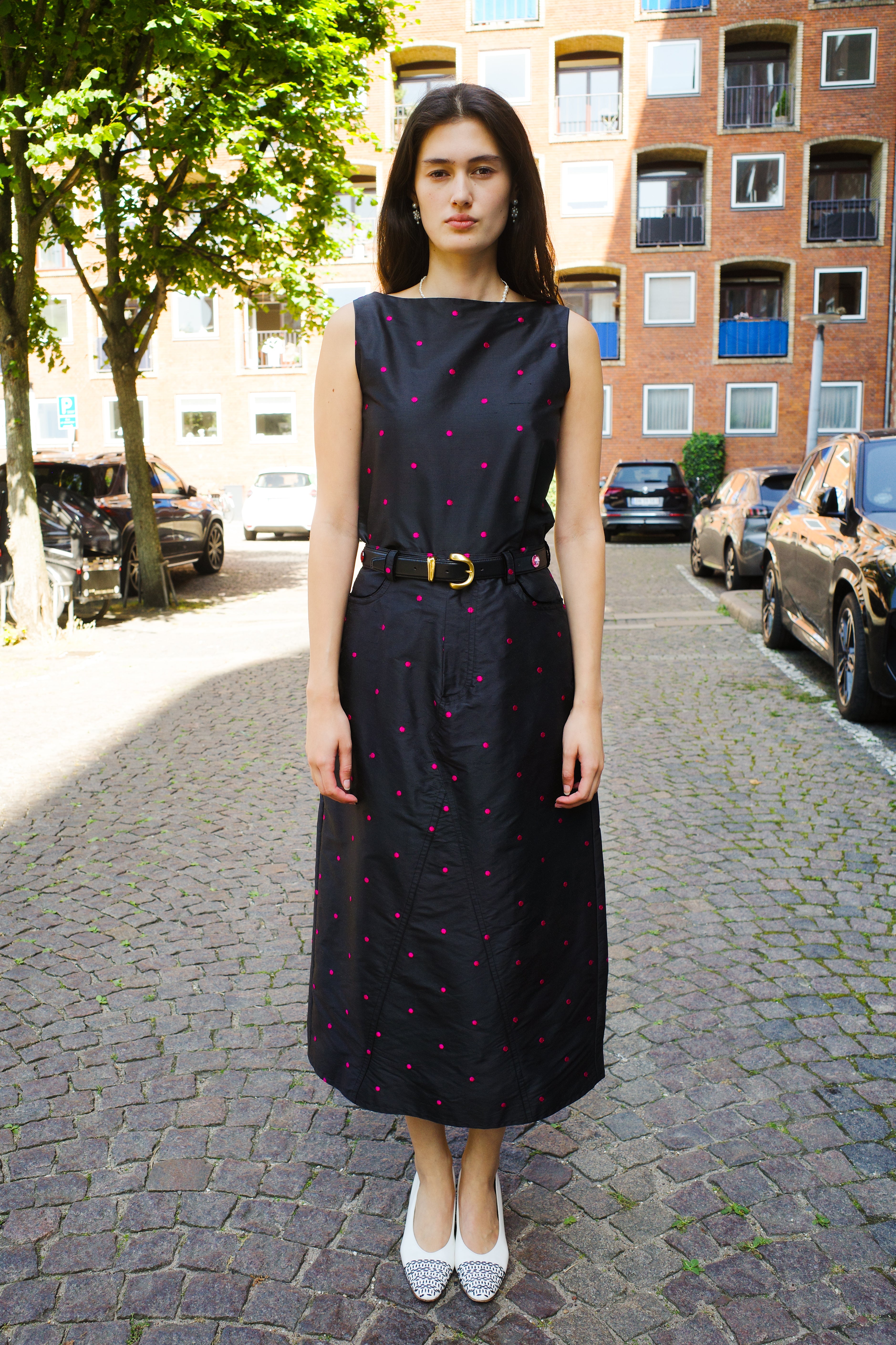 Nunu long skirt silk