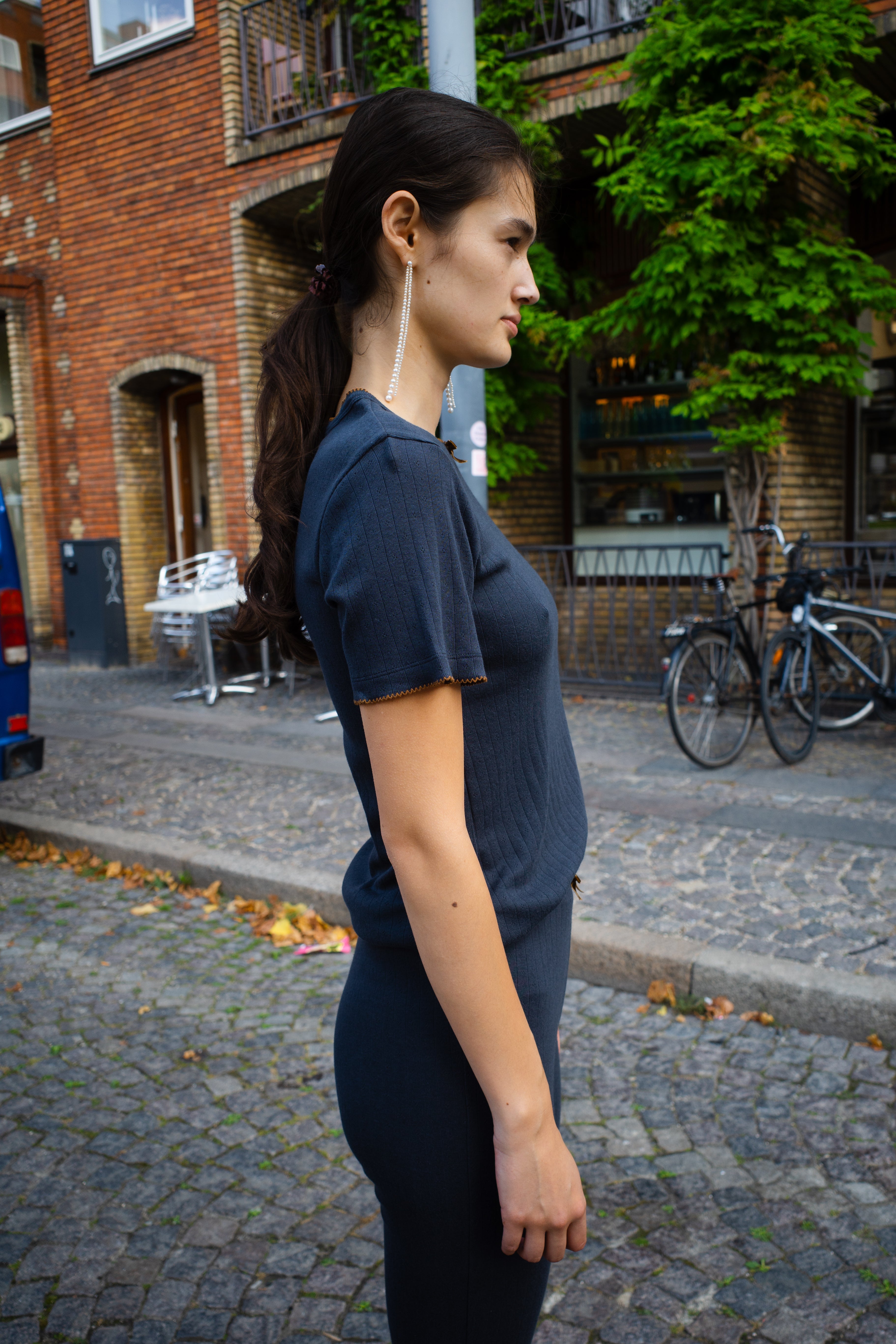 Caro T-Shirt - Navy