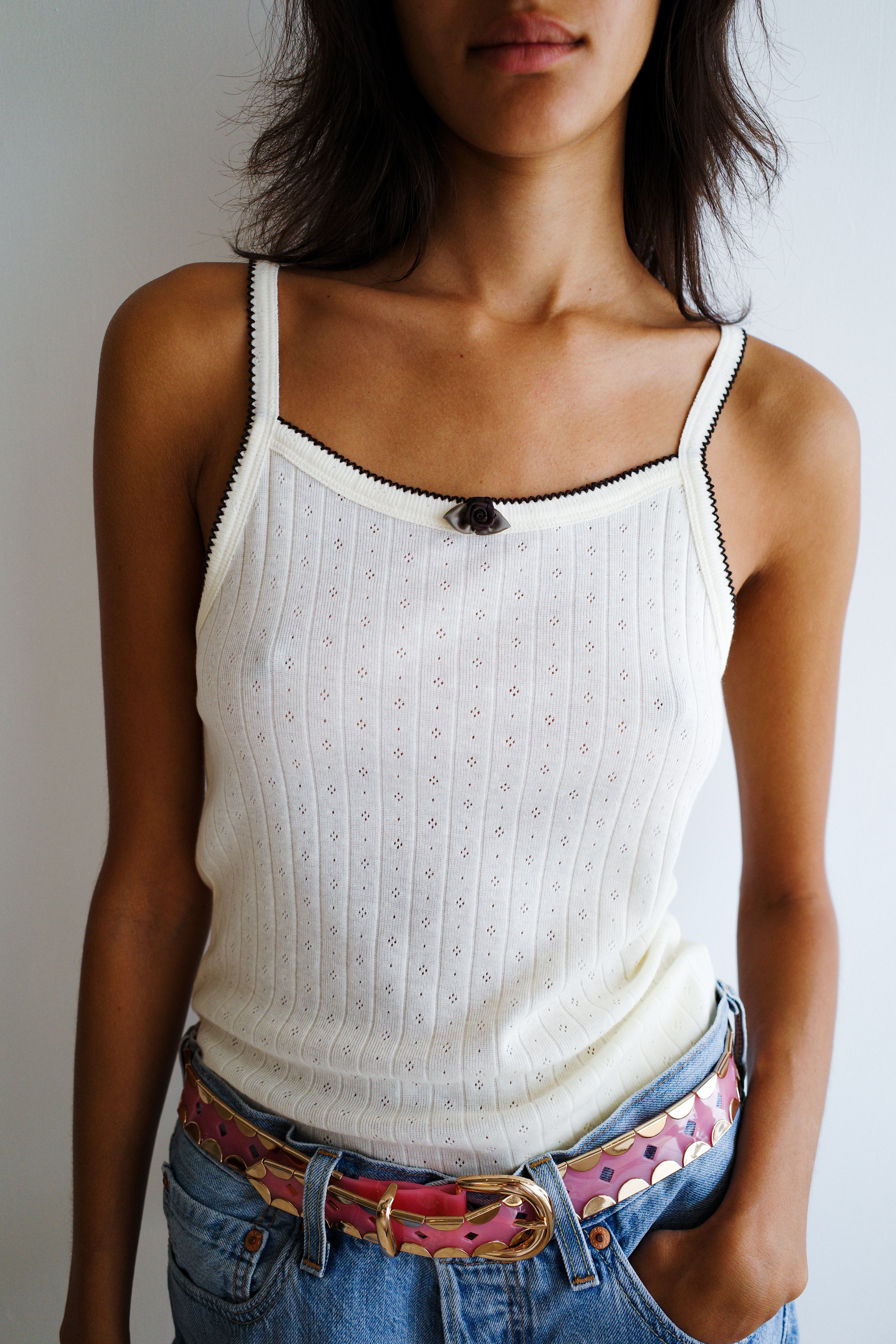 Caro Tank - Cream