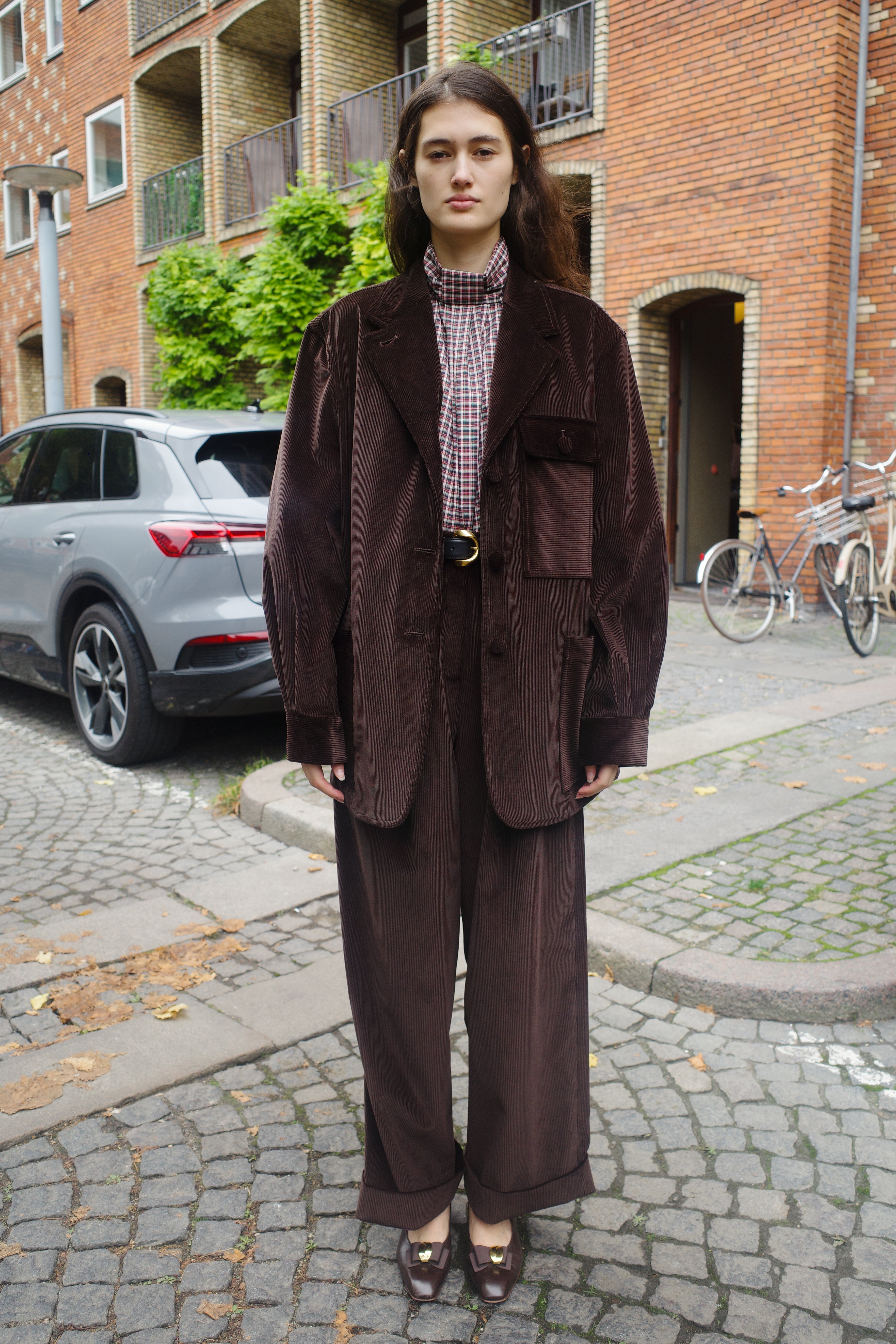 Frederik Jacket Corduroy Cotton Brown Cord