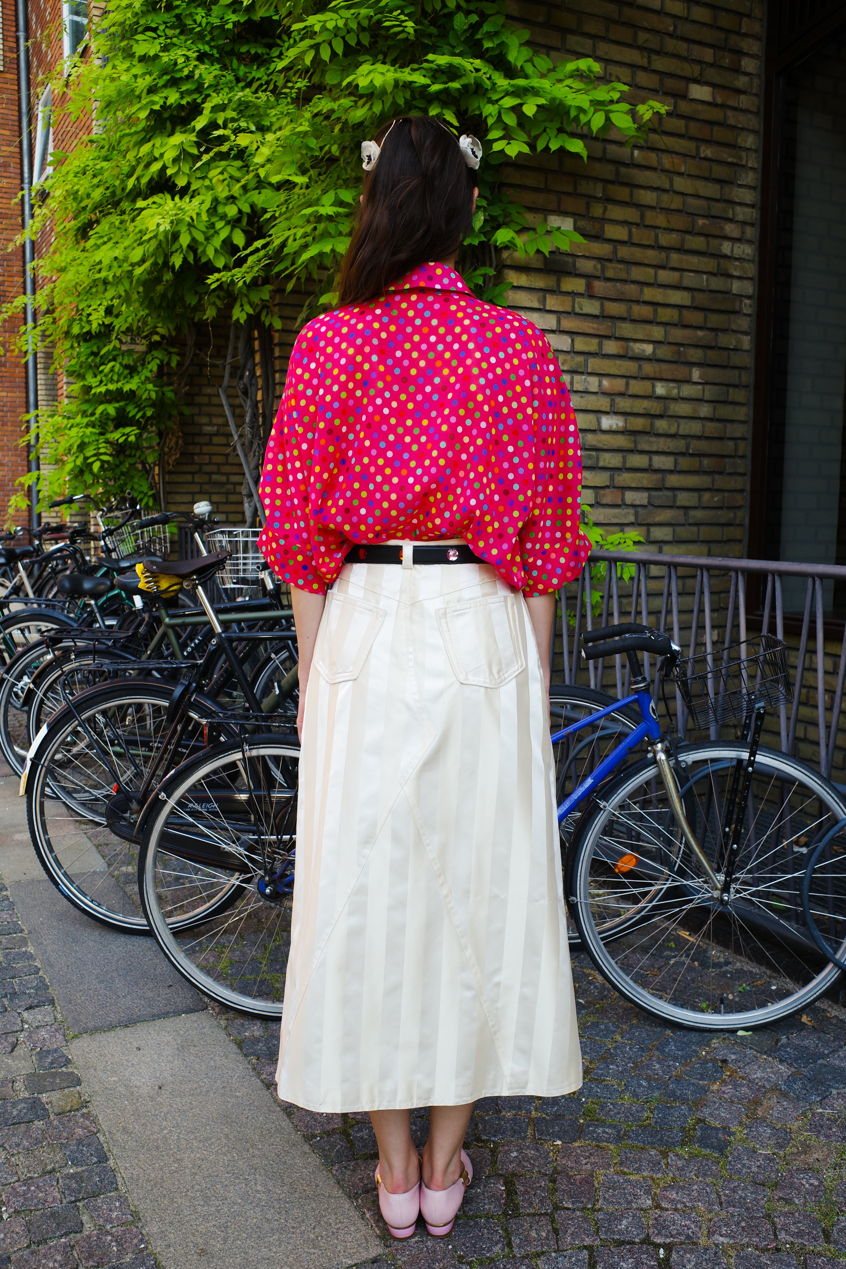 Nunu long skirt silk