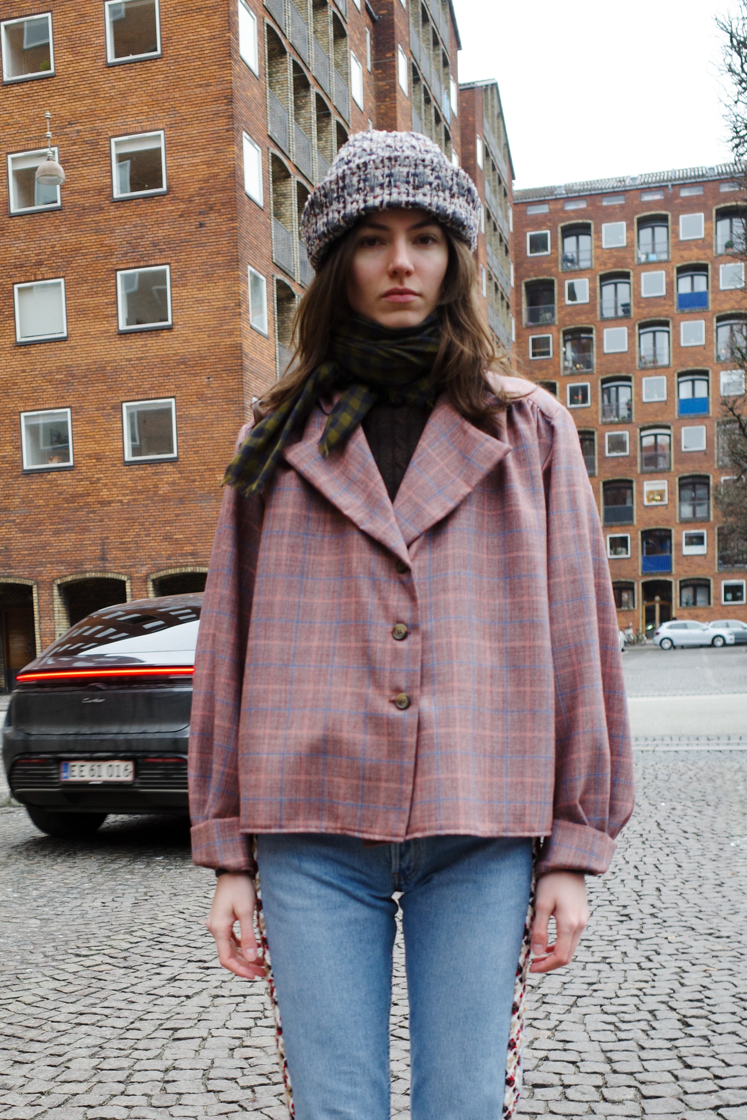 Bonsai Shirt - Red Checkered