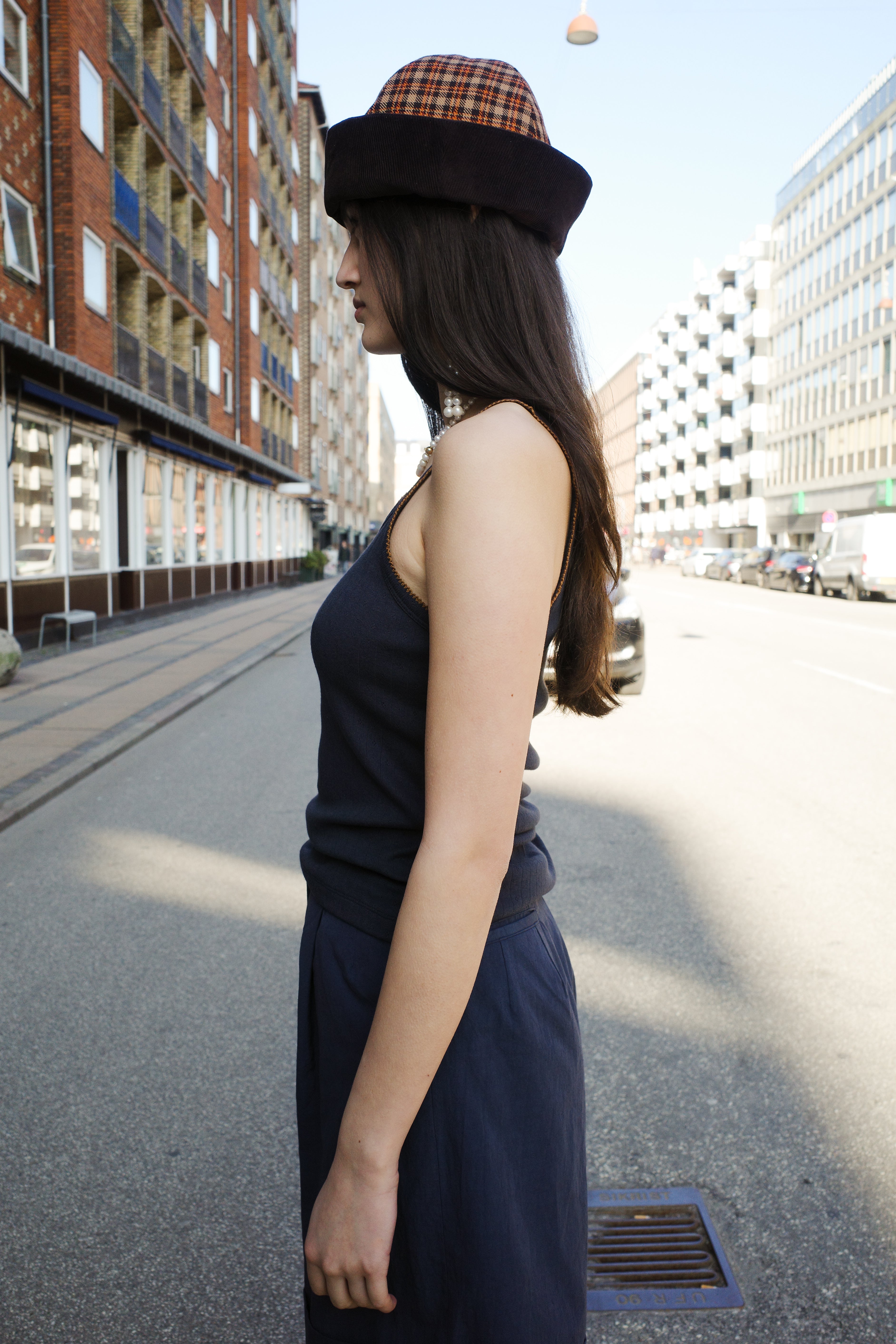 Caro Tank - Navy