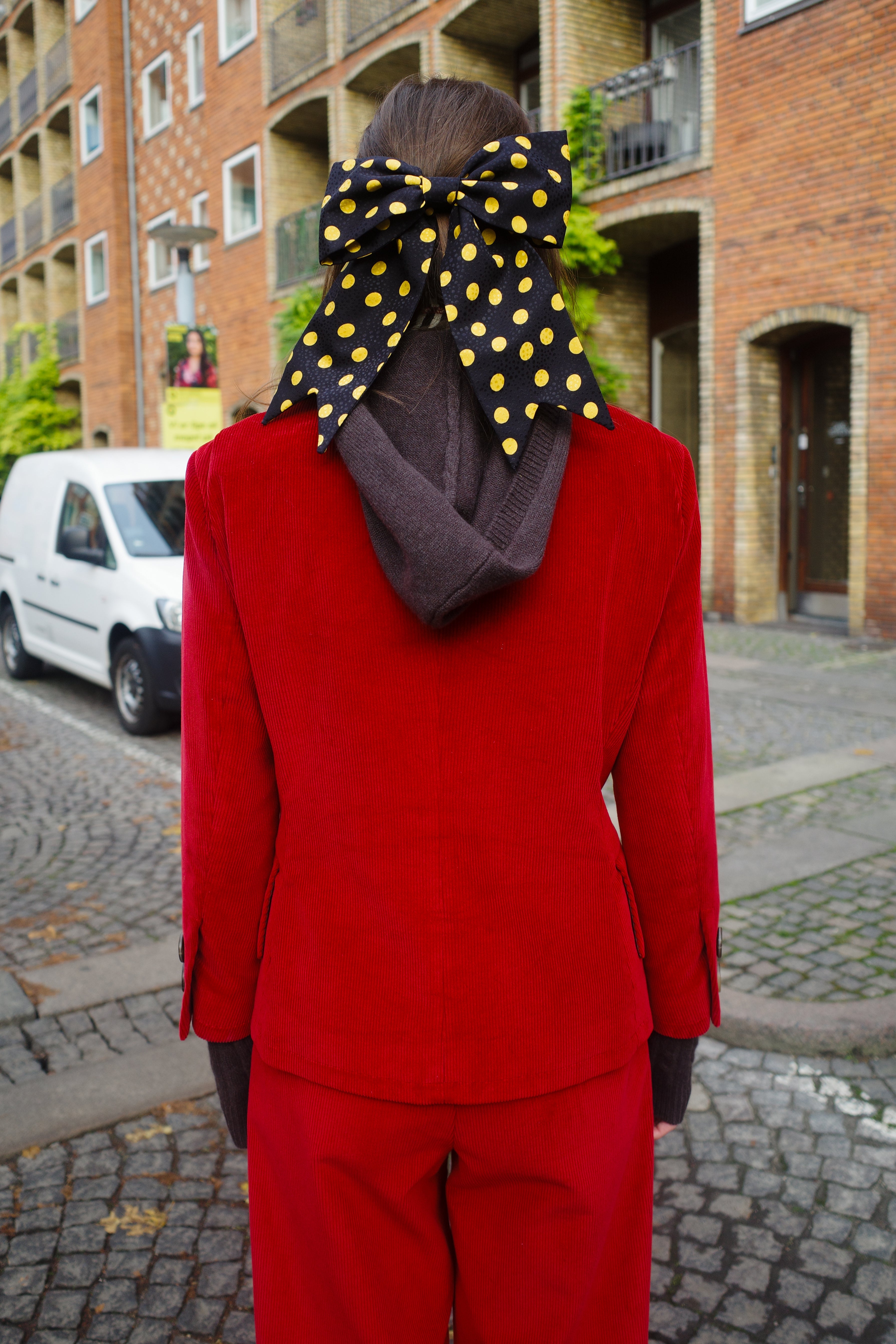 Caro Silk Bow Barrette