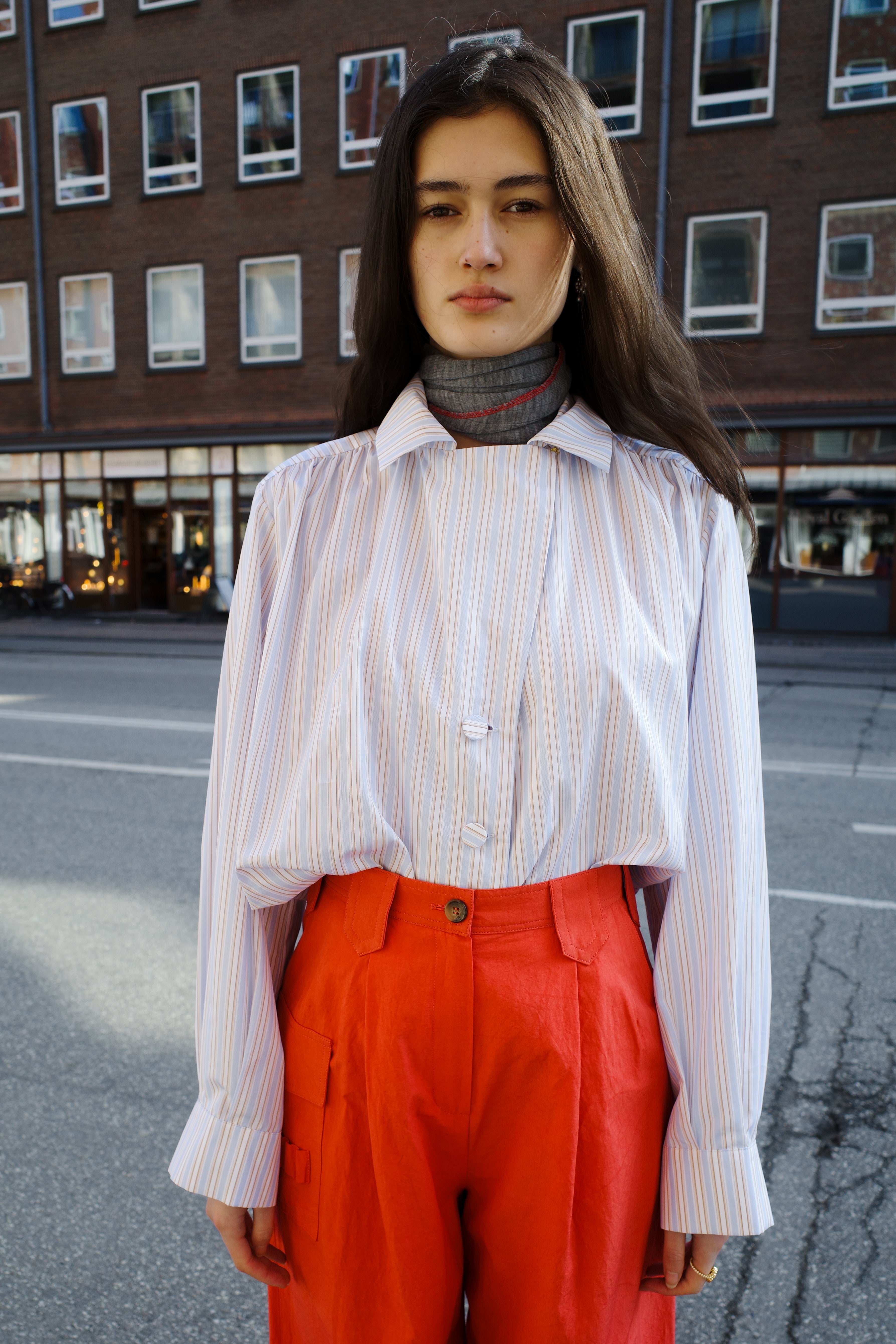 Bonsai Shirt - Blue stripe