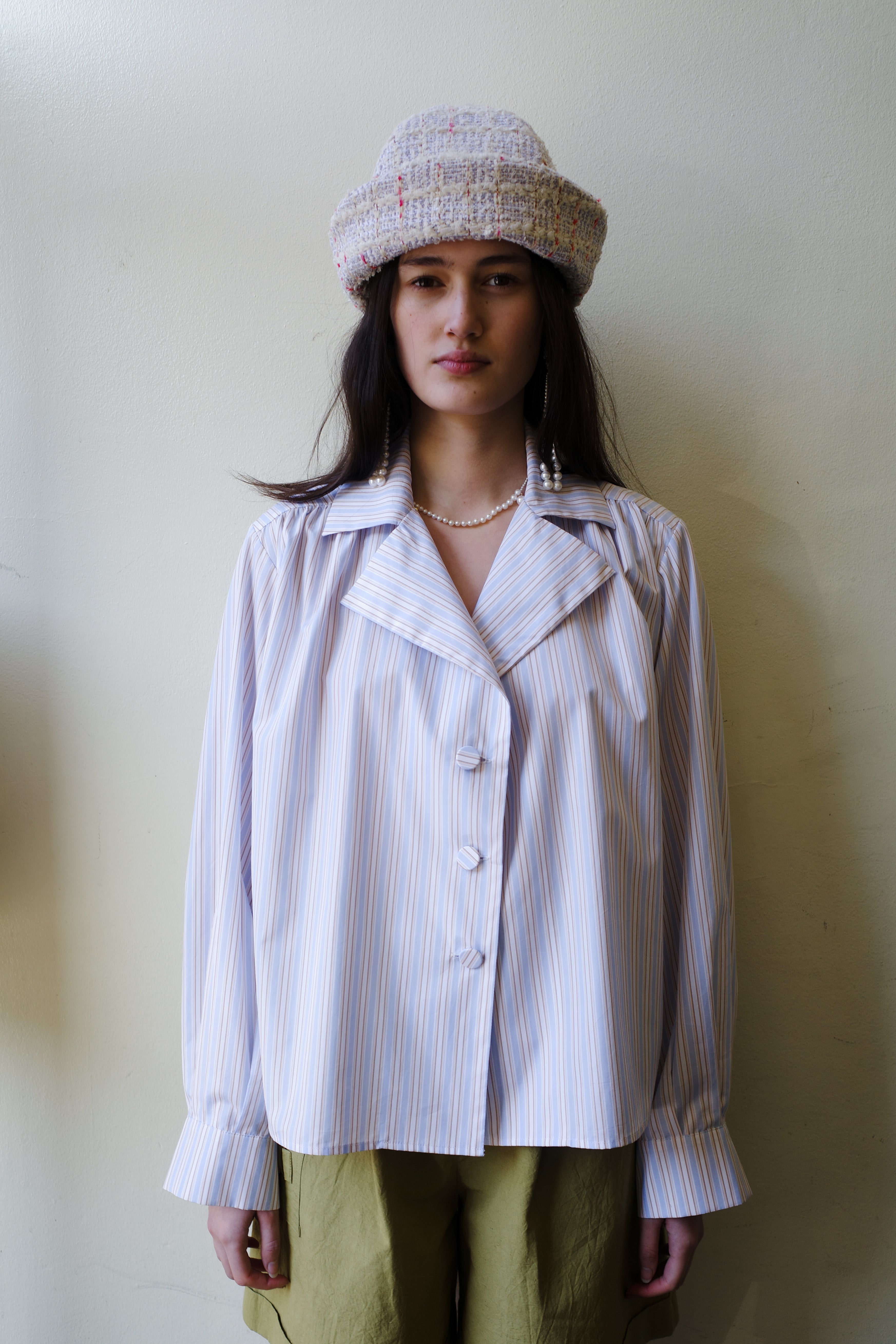 Bonsai Shirt - Blue stripe