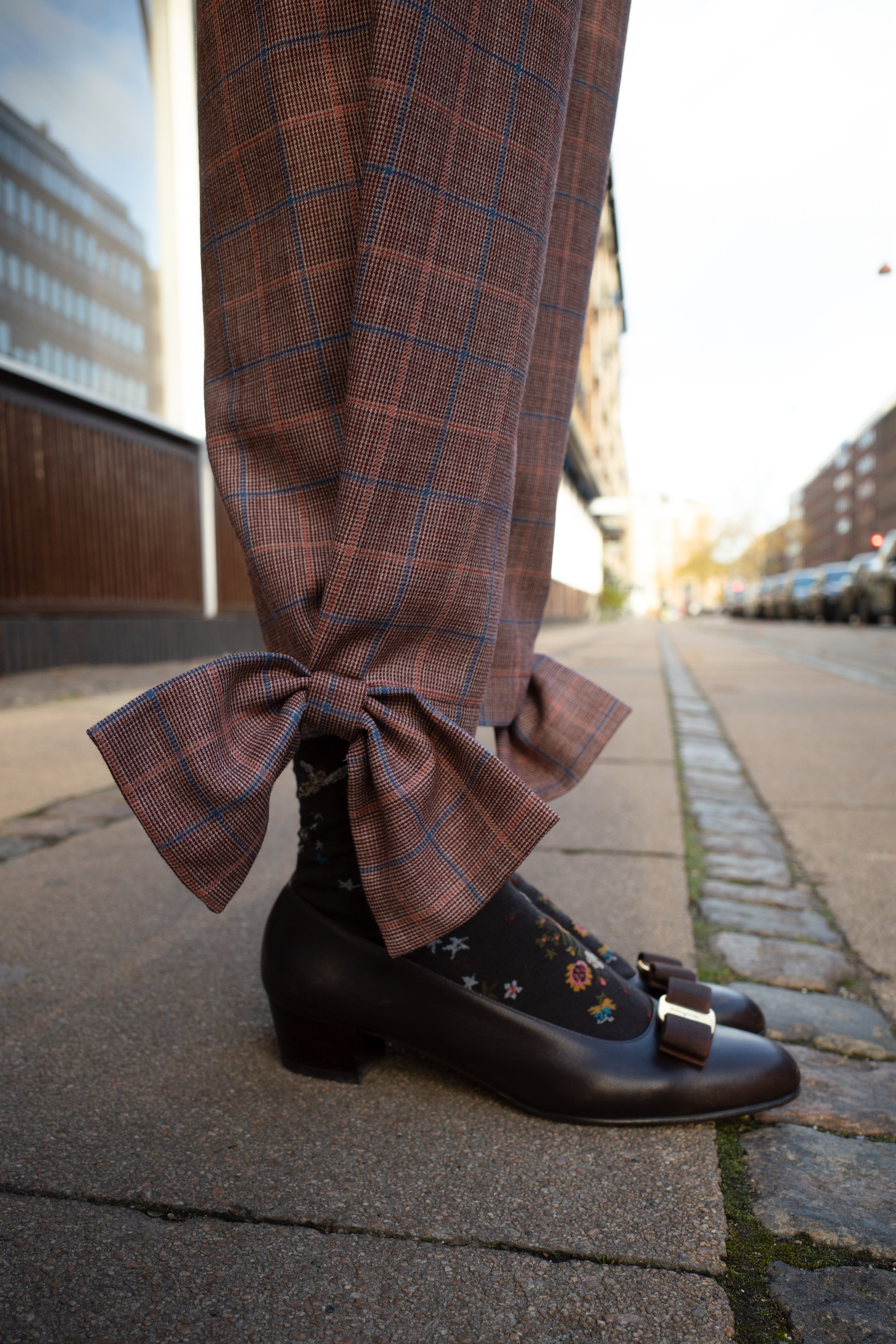 Coco Pants - Red Checkered
