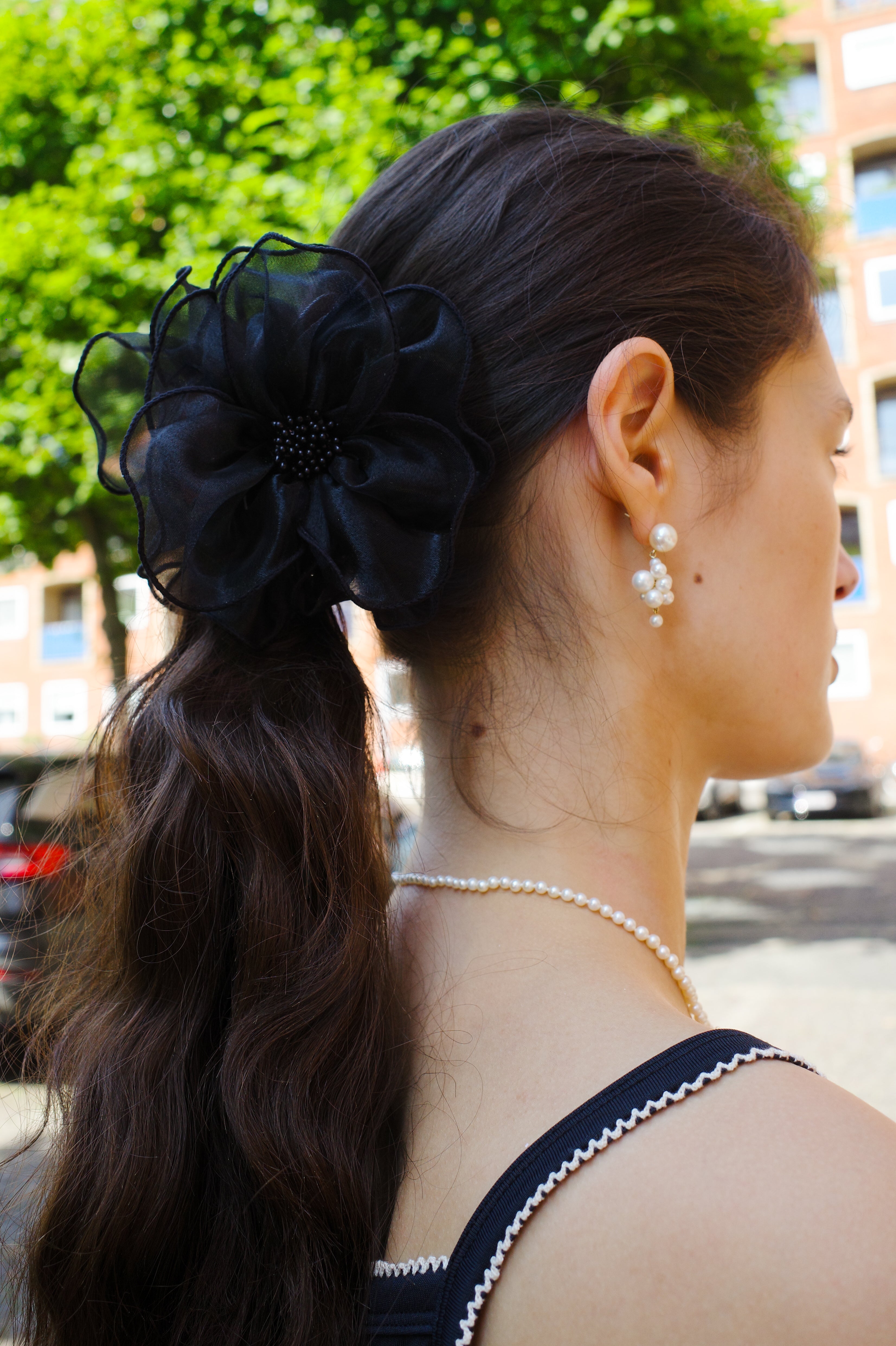 Lily Hair Clip - Black