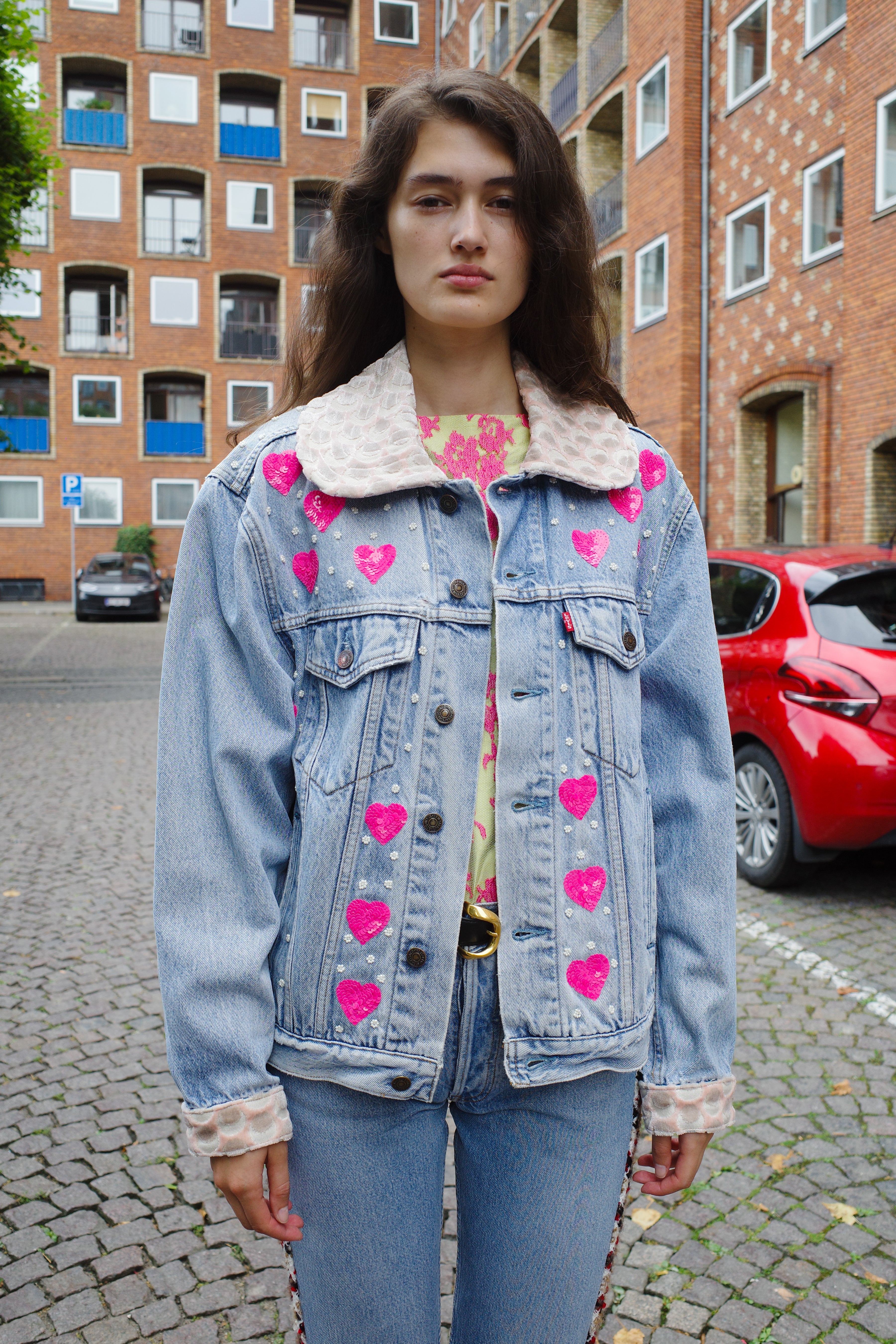 Upcycled Denim Jacket - One of a kind