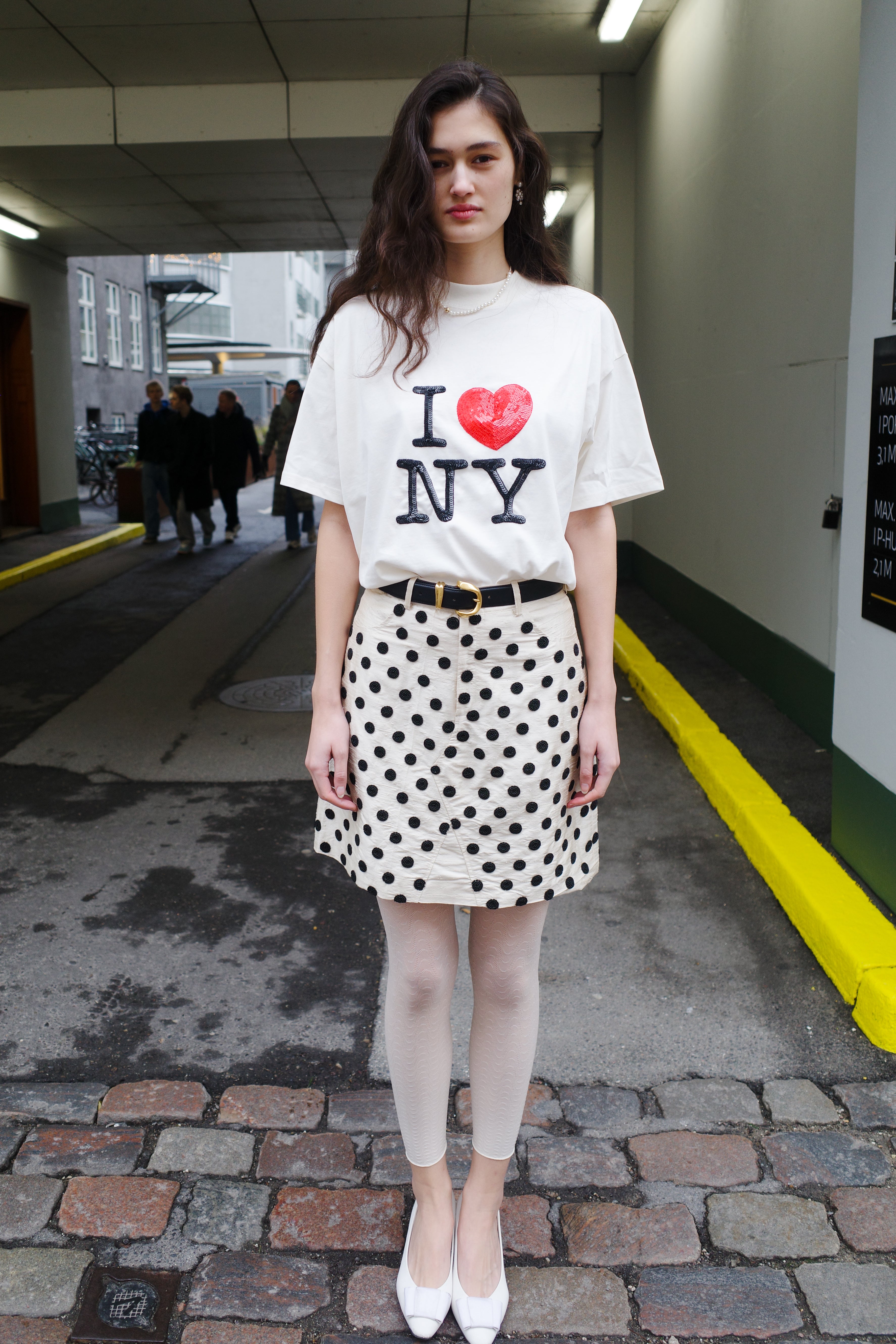 NUNU SKIRT SILK WHITE