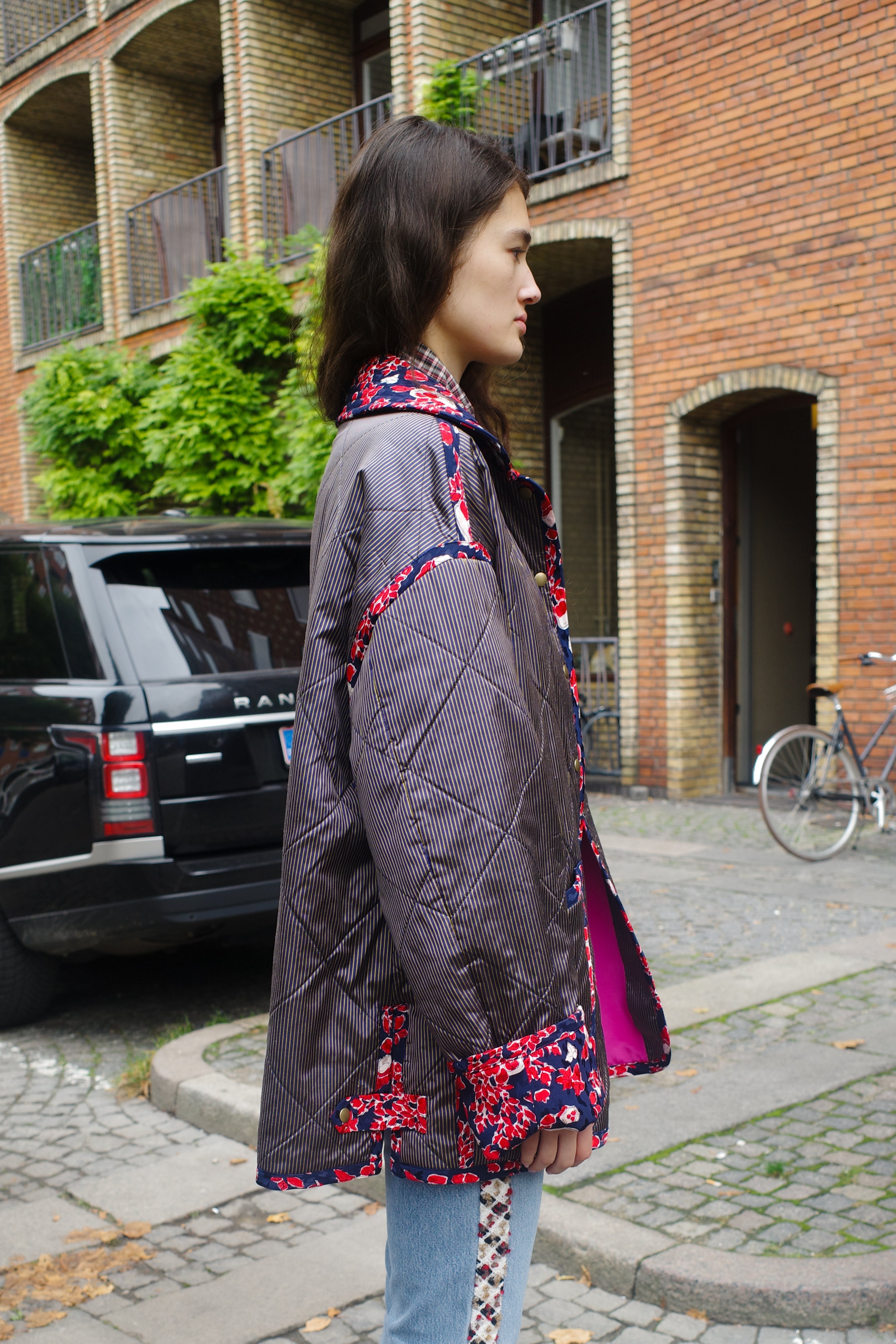 Alma quilted silk jacket