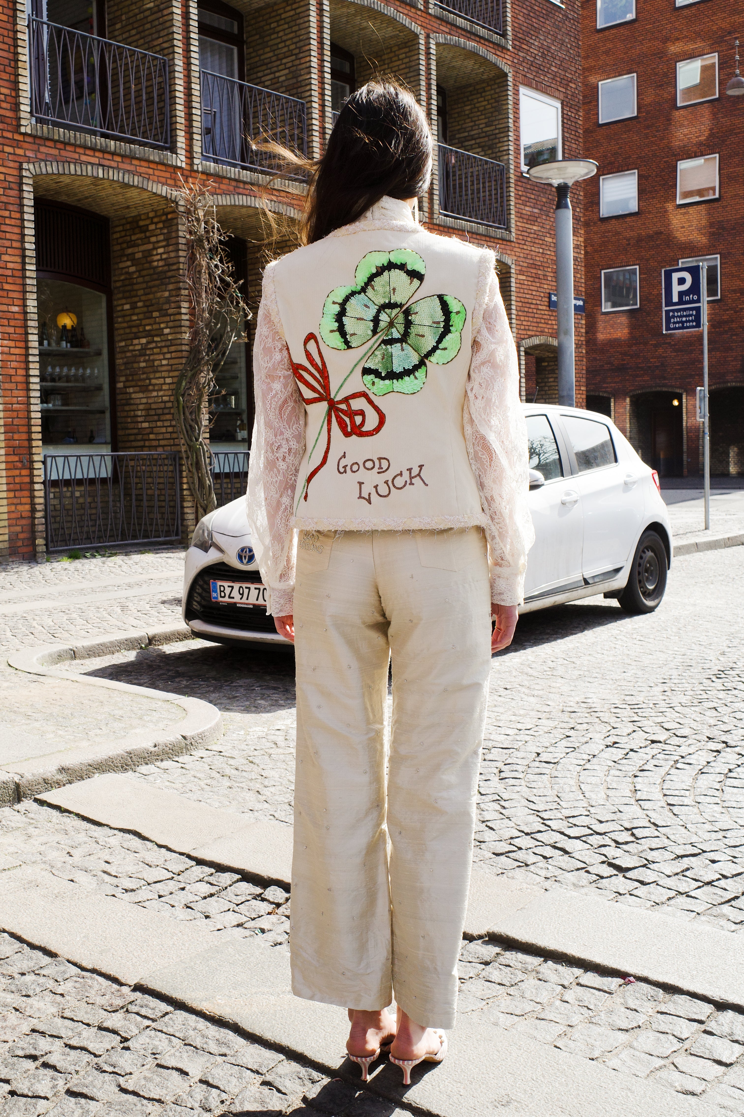 Tusnelda vest - One of a kind