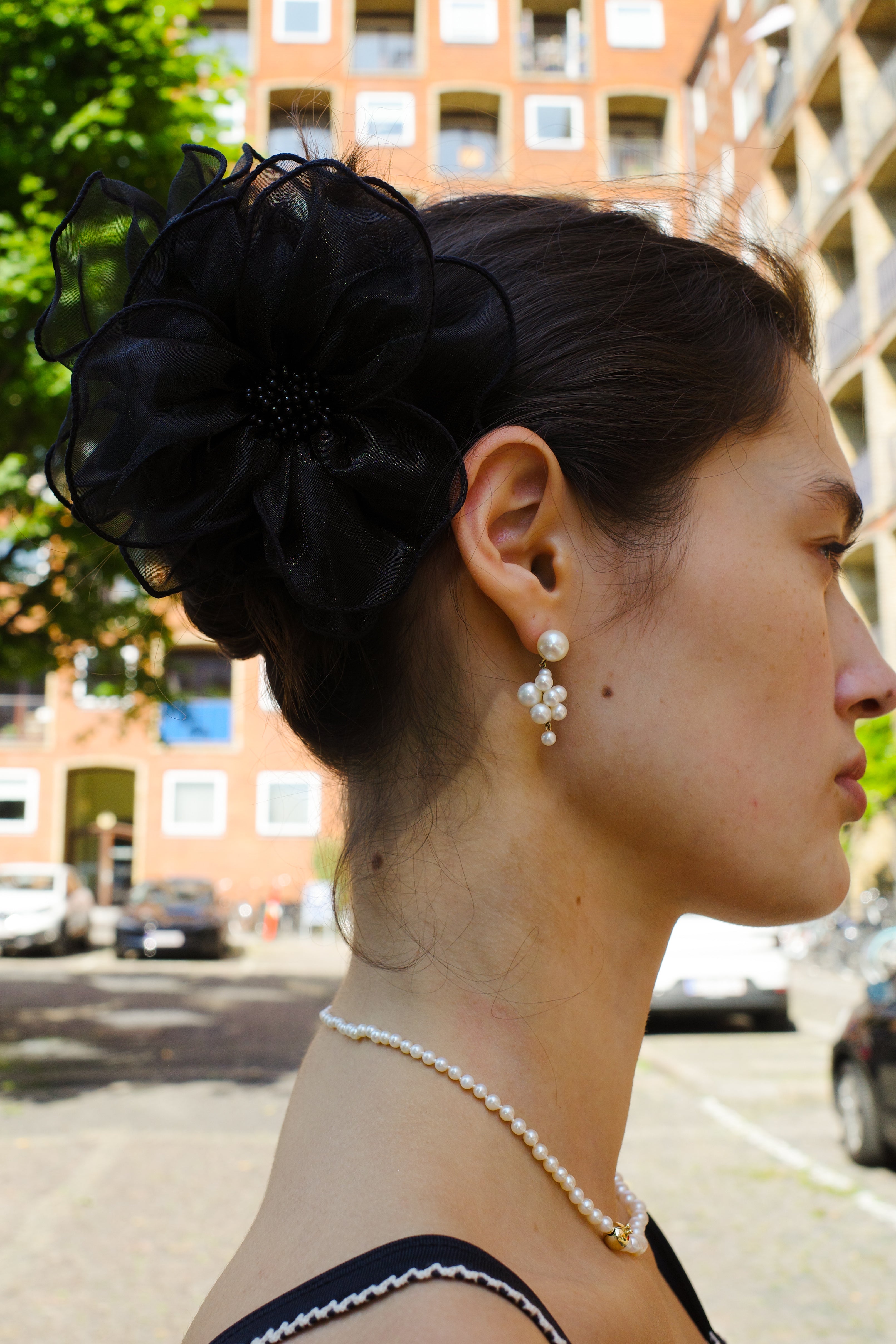 Lily Hair Clip - Black