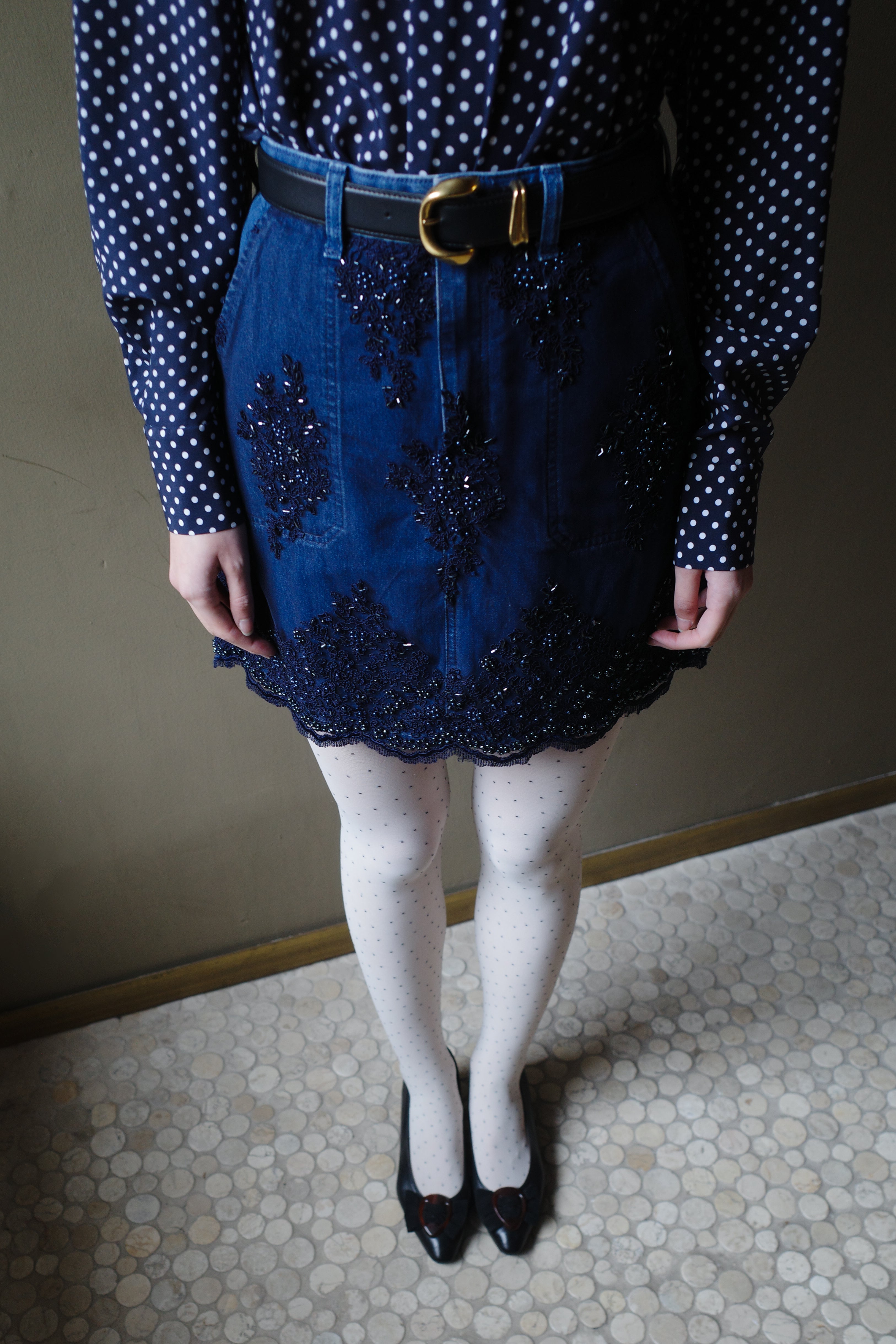 Showlook 12 - Denim Skirt