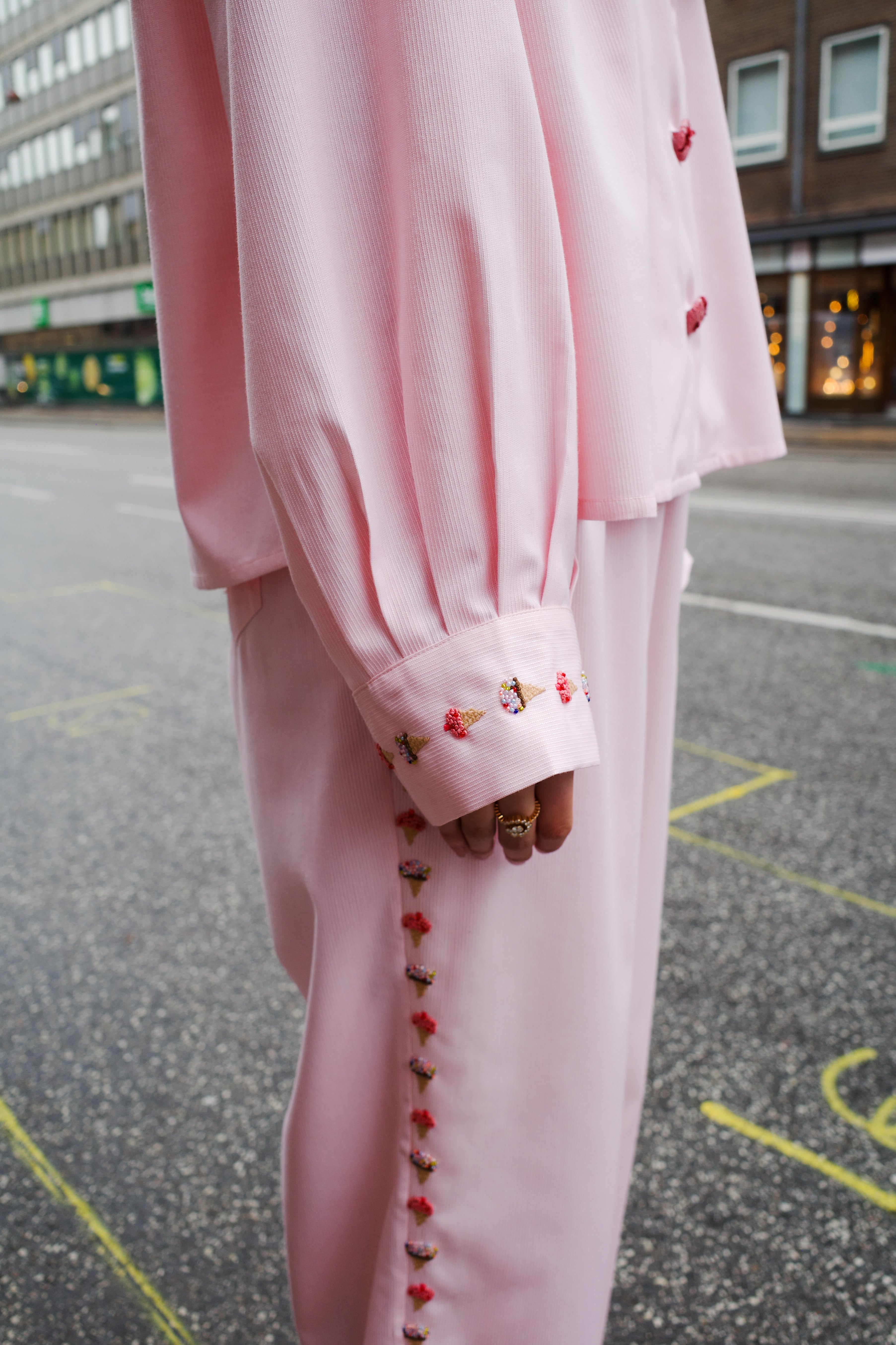 Bonsai Shirt - Pale Pink