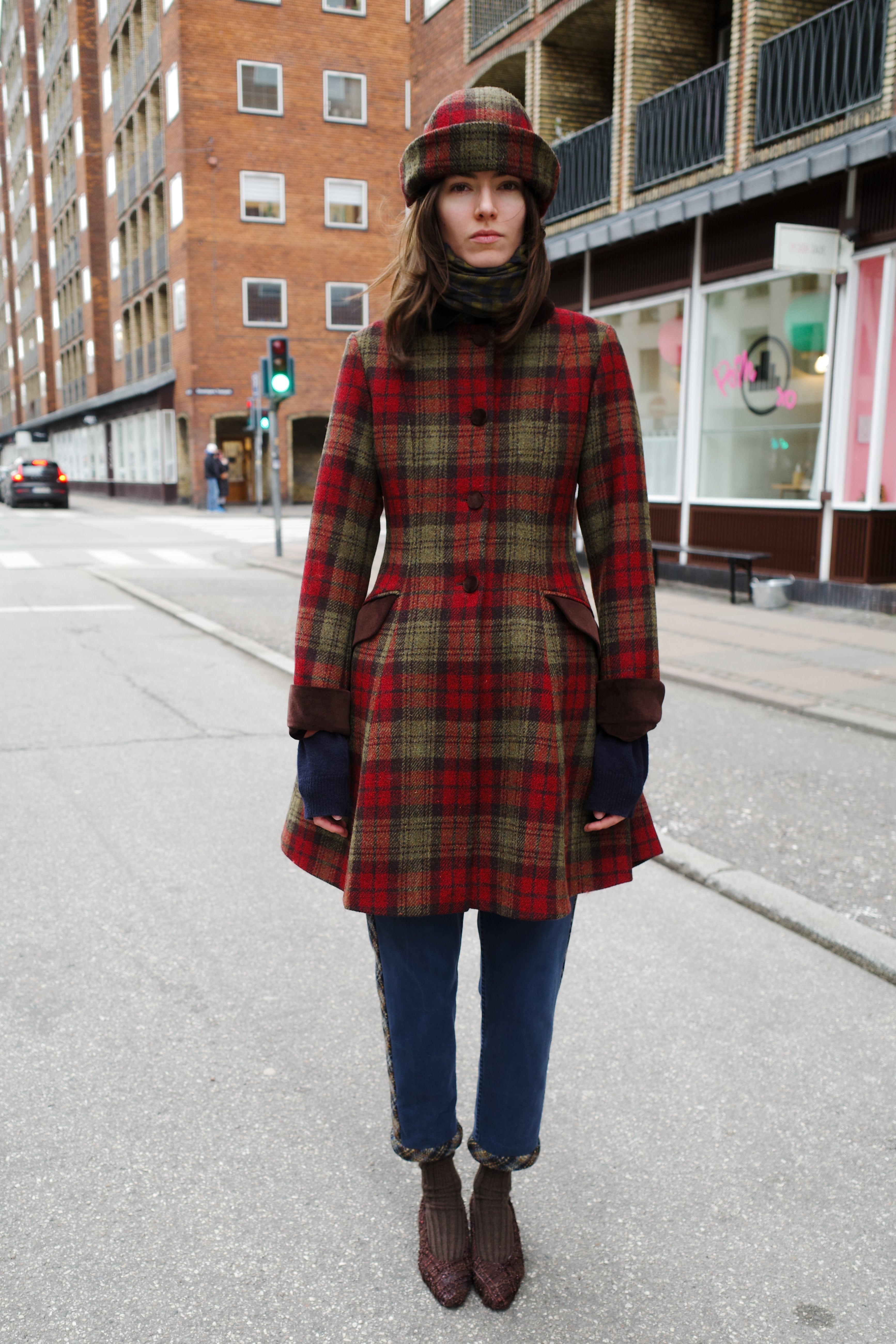 Jonna coat - Harris Tweed