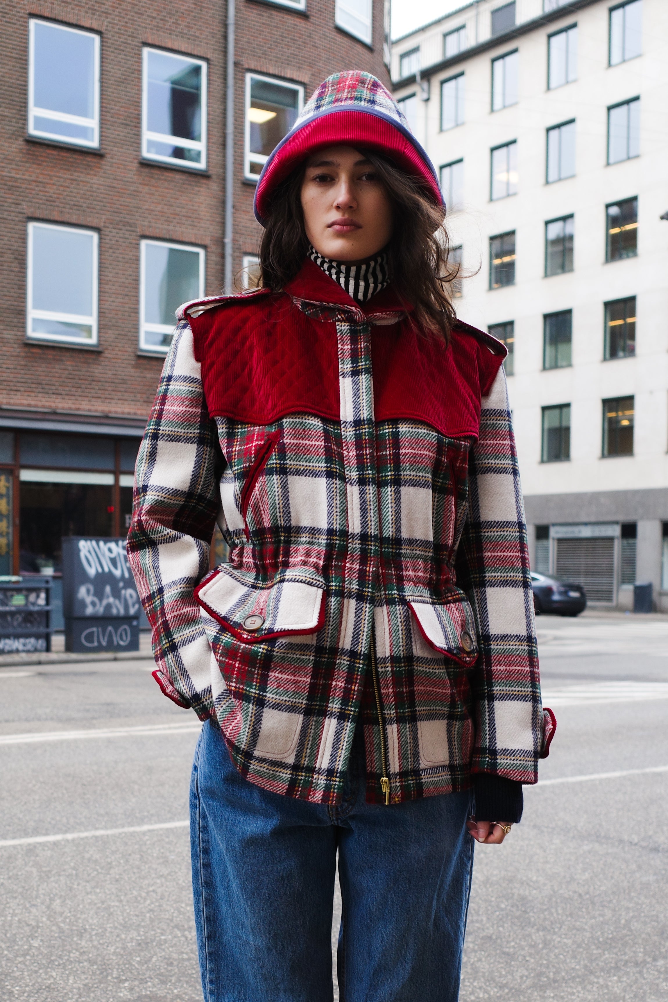 Dree Jacket - Harris Tweed Stewart