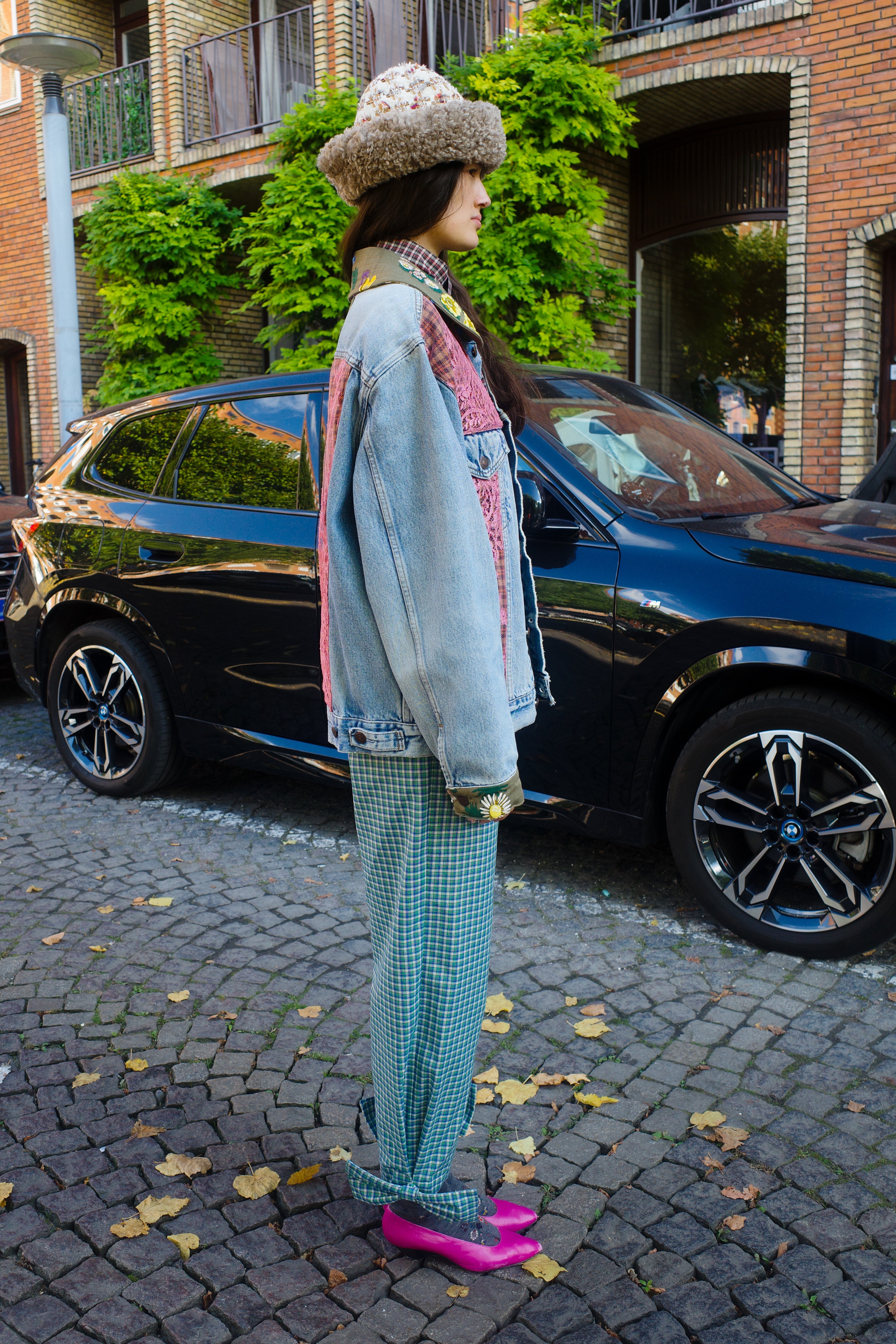 Upcycled Denim Jacket - One of a kind