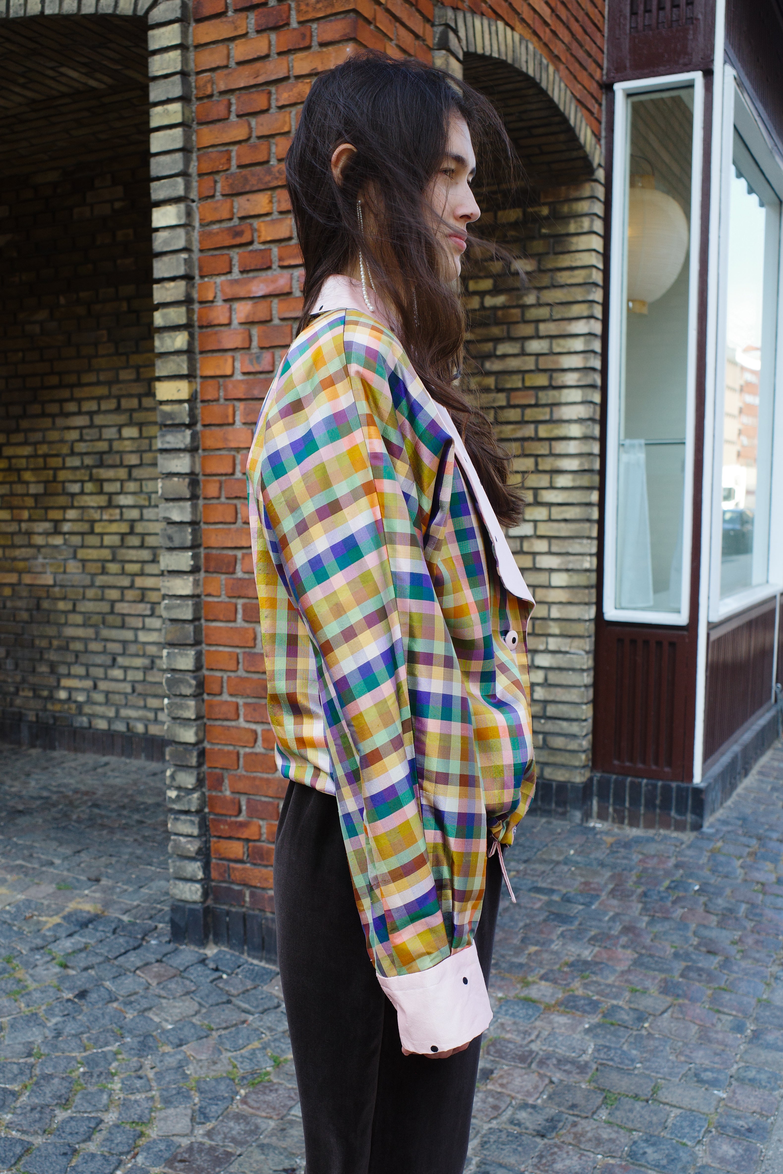 Sabine Silk bomber