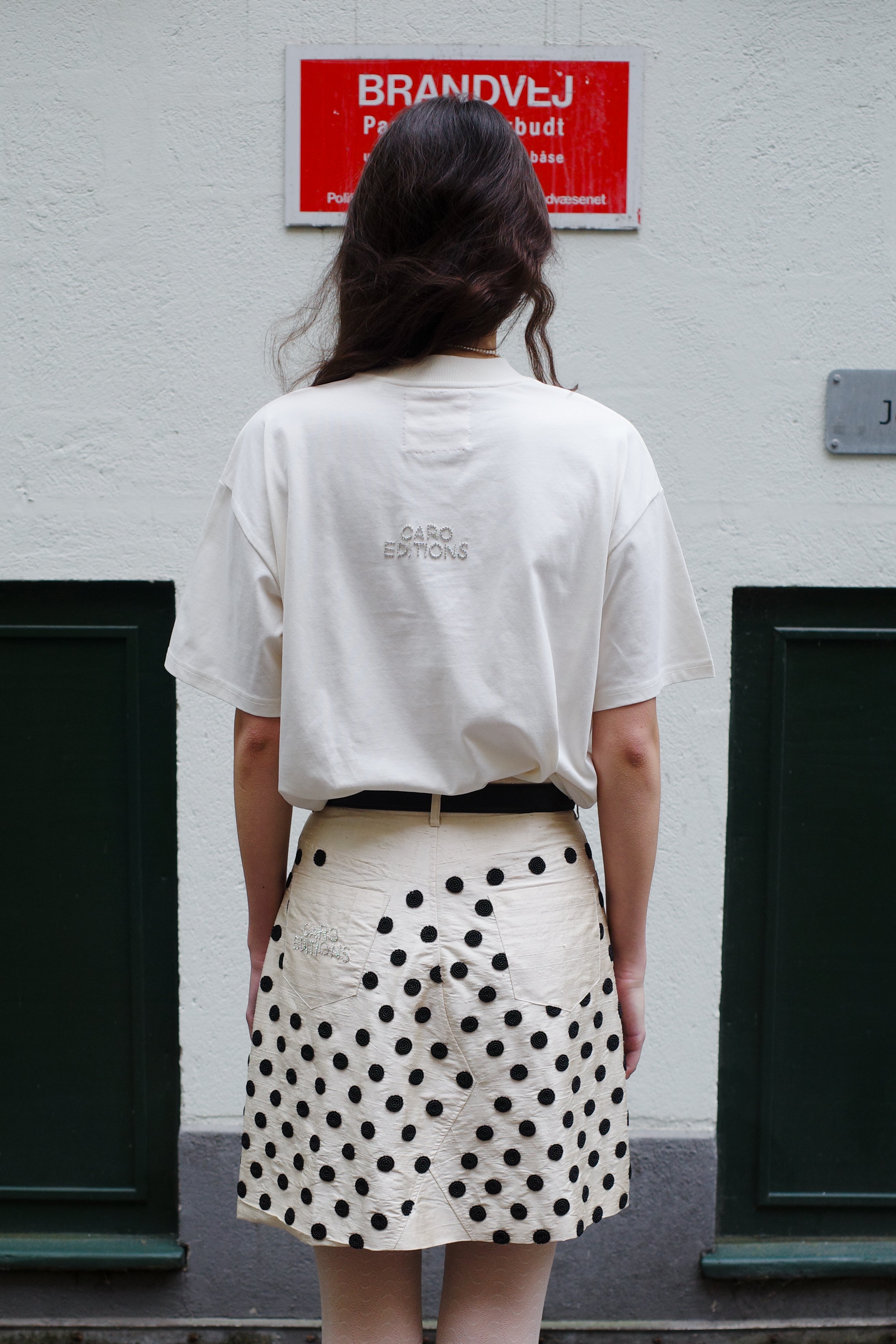NUNU SKIRT SILK WHITE