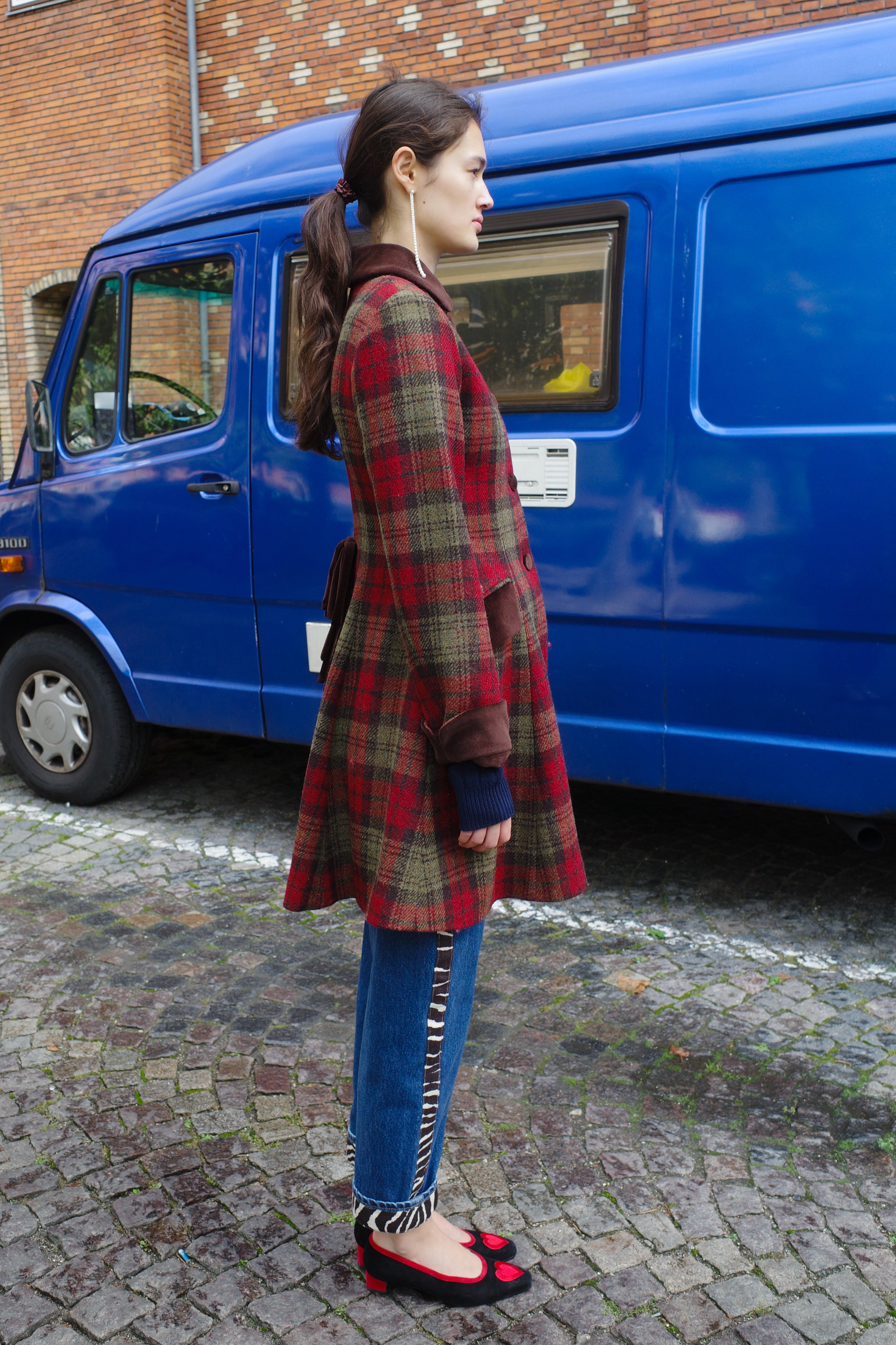 Jonna coat - Harris Tweed