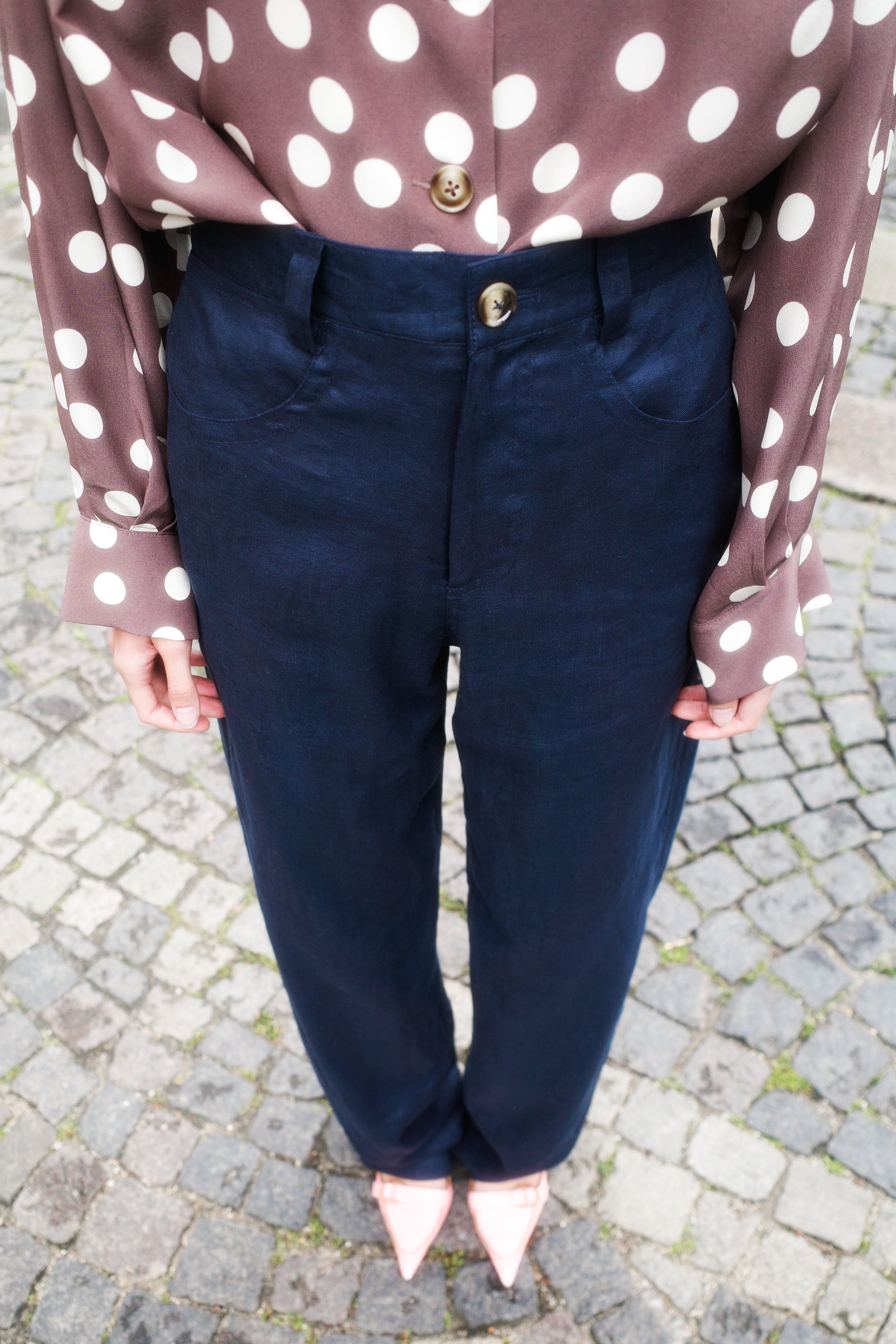 Annika Pants - Navy