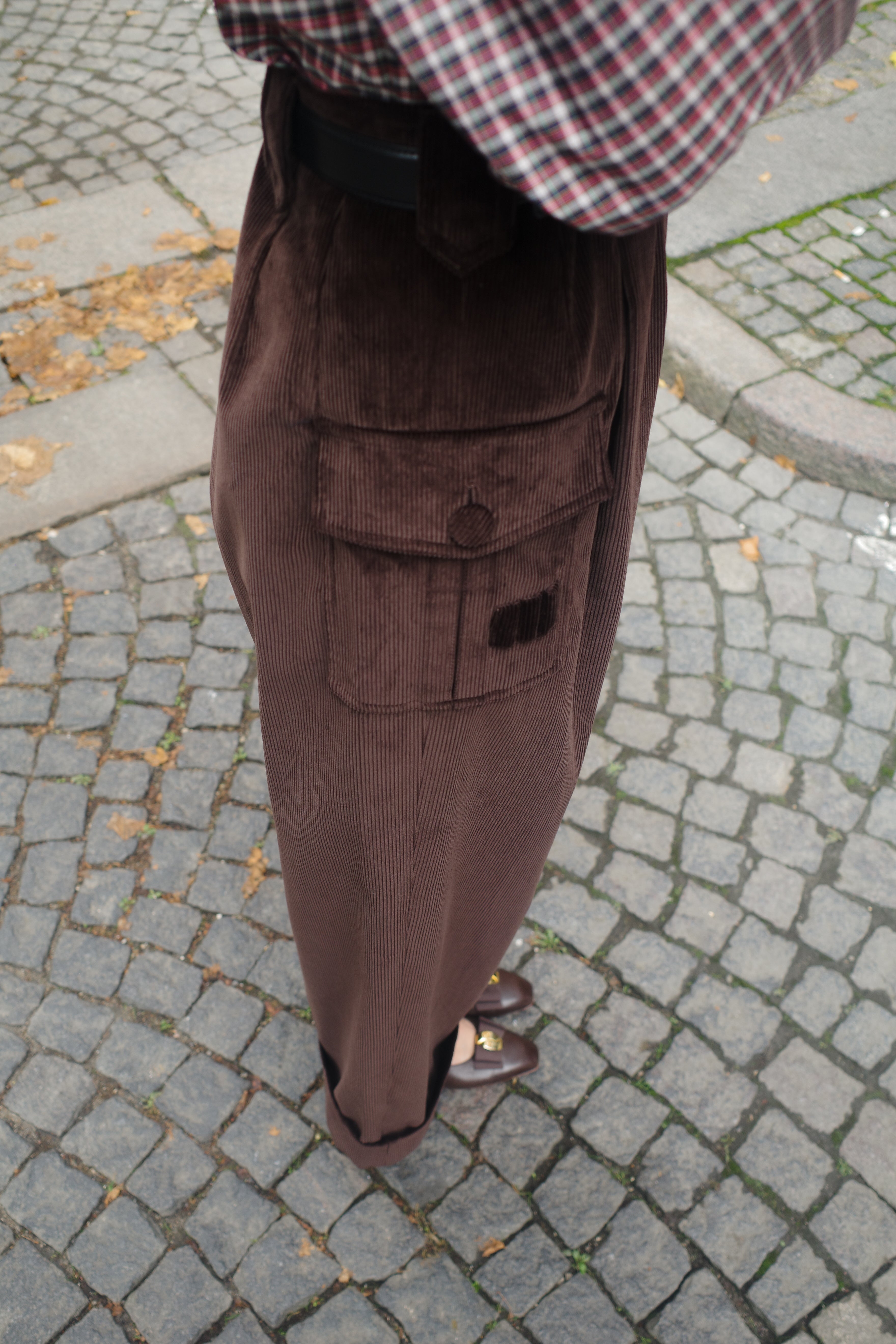 Beatrice Pants Corduroy Brown