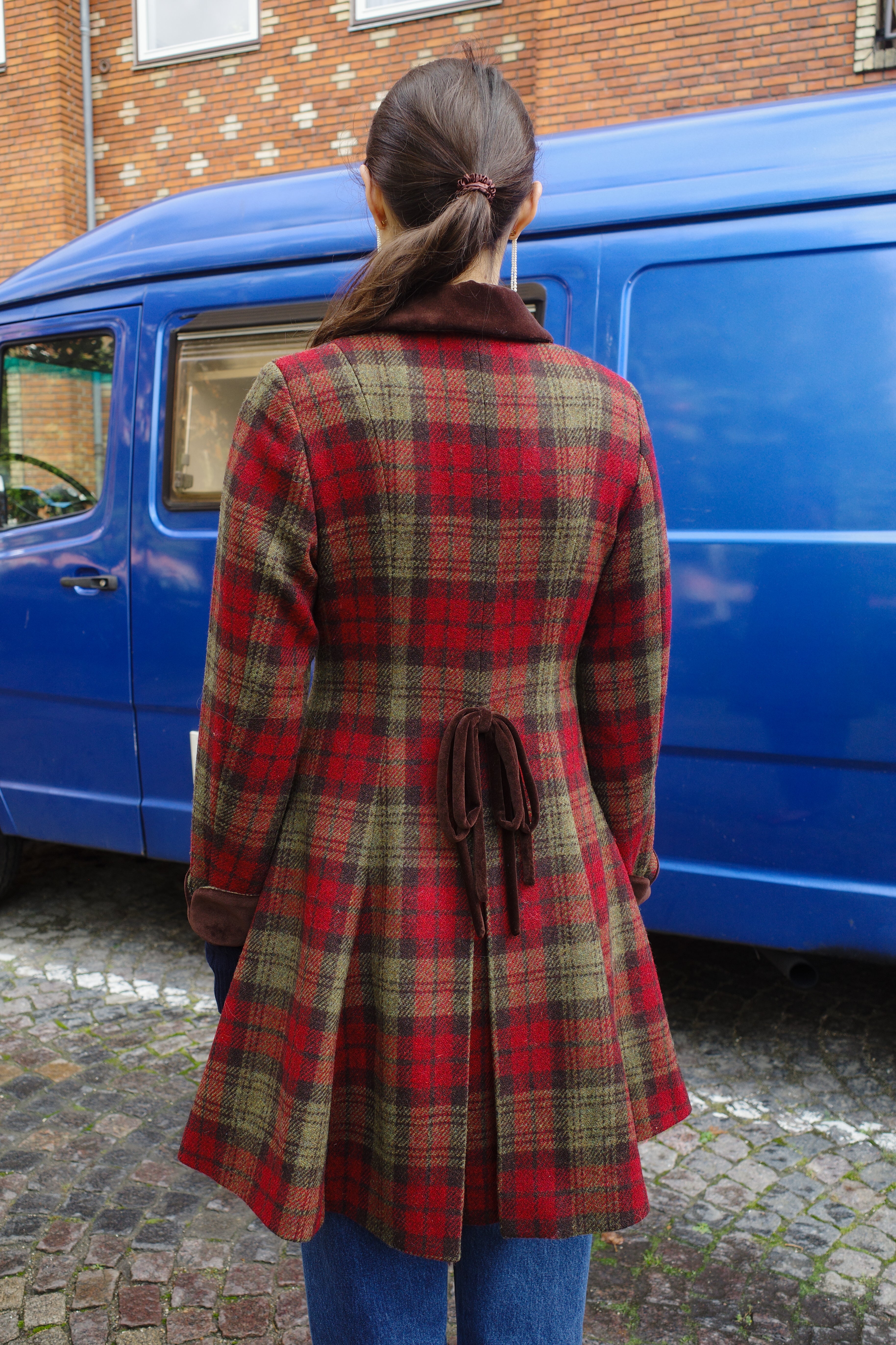 Jonna coat - Harris Tweed
