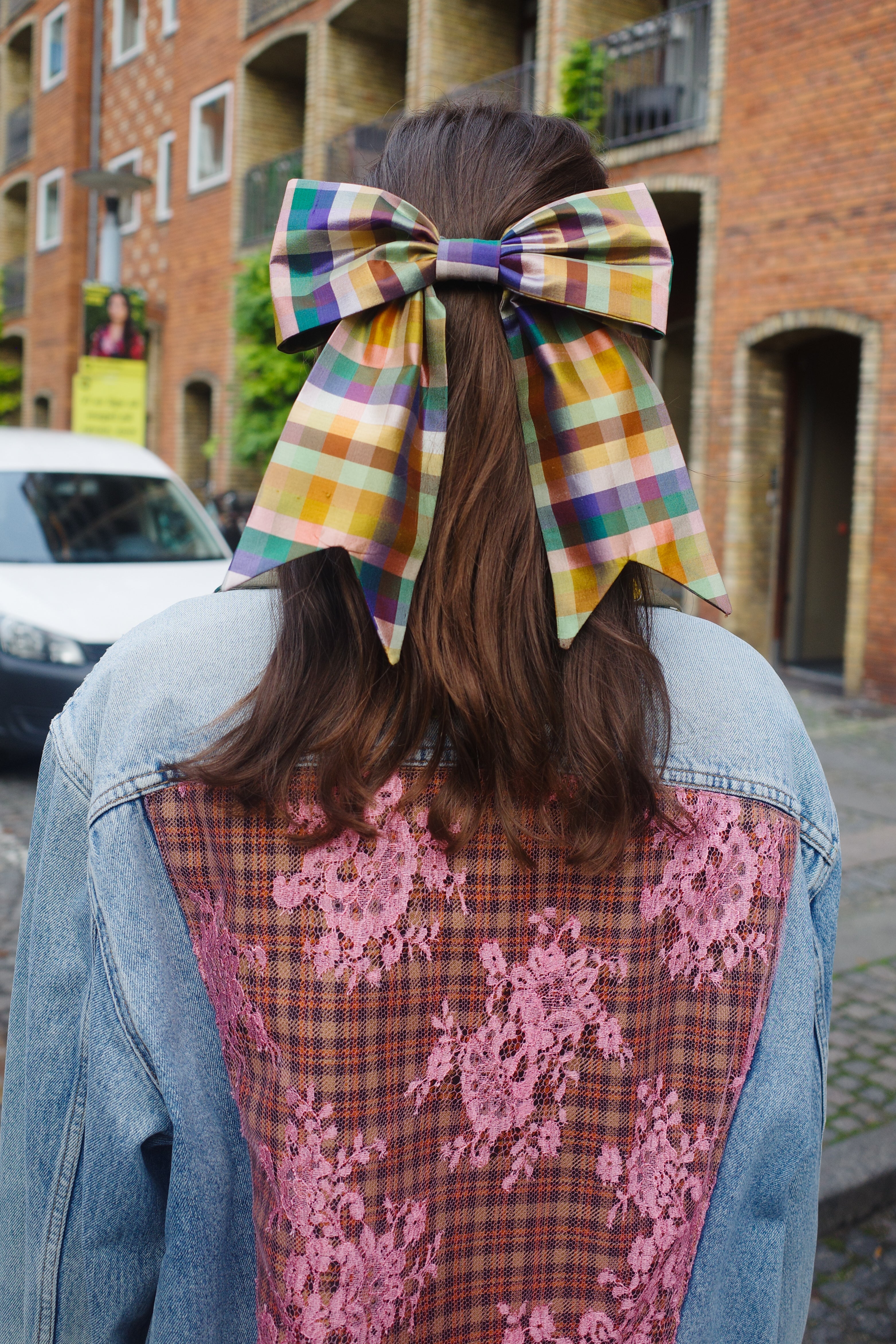 Caro Silk Bow Barrette