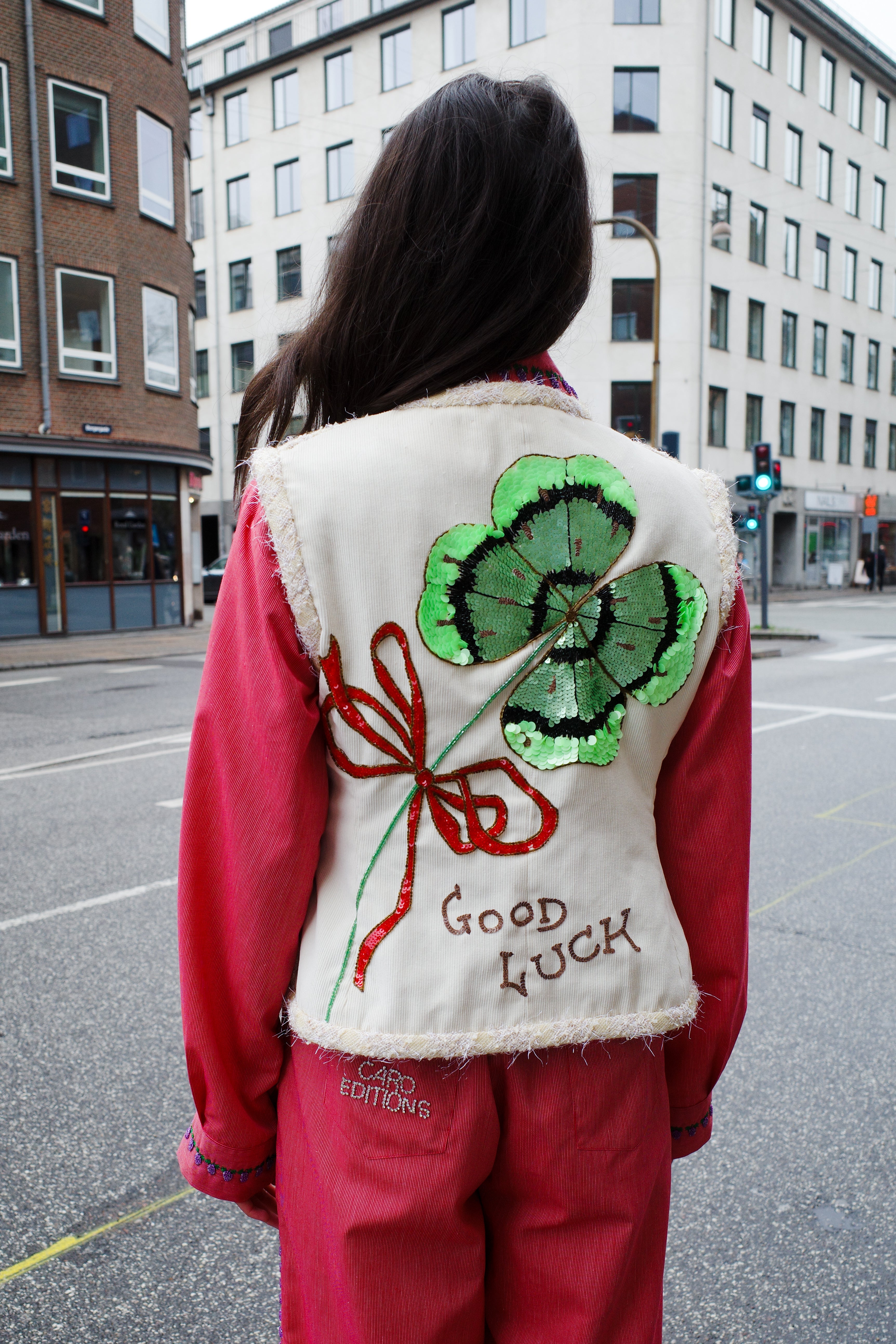 Tusnelda vest - One of a kind