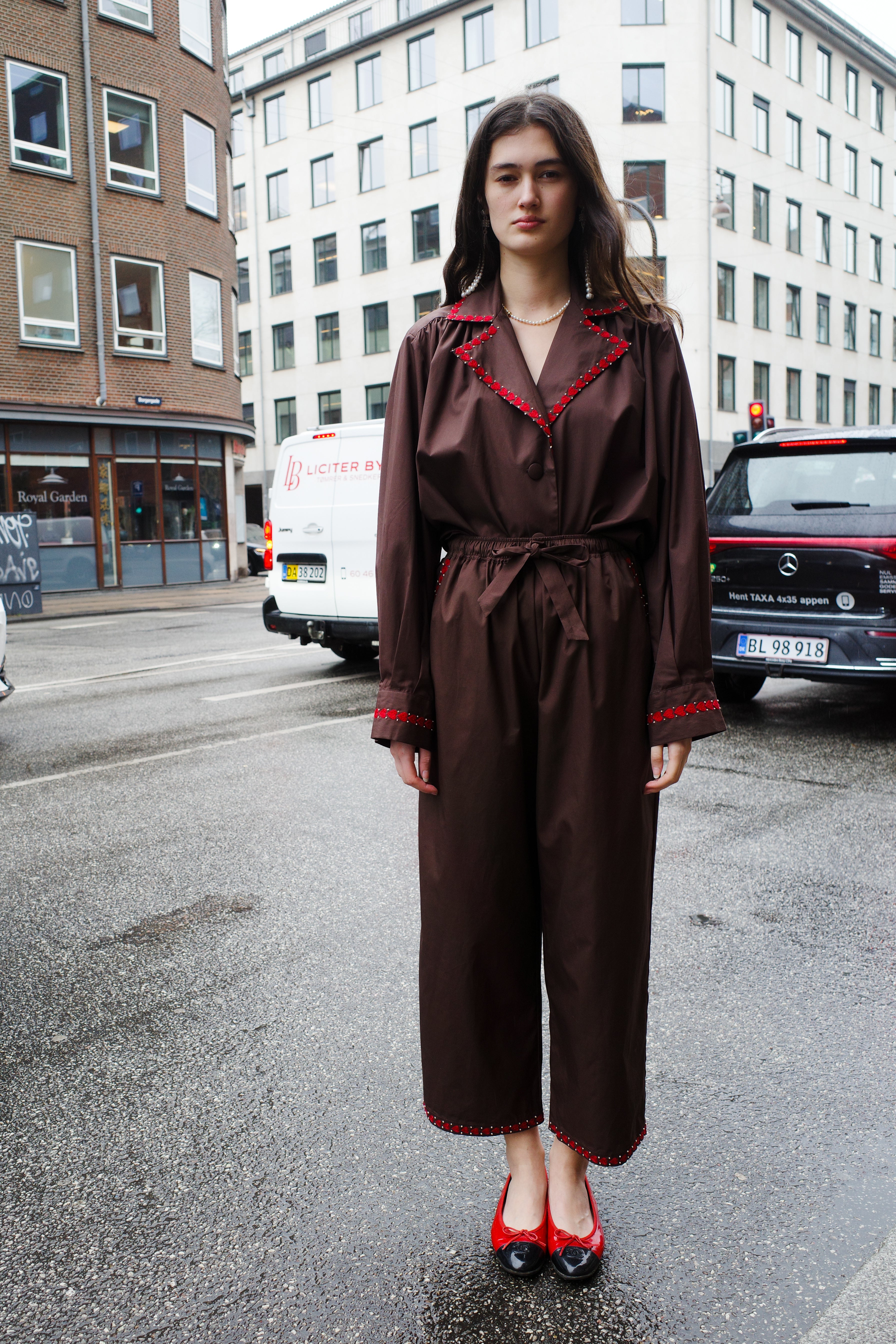 Hannah love pants - dark brown